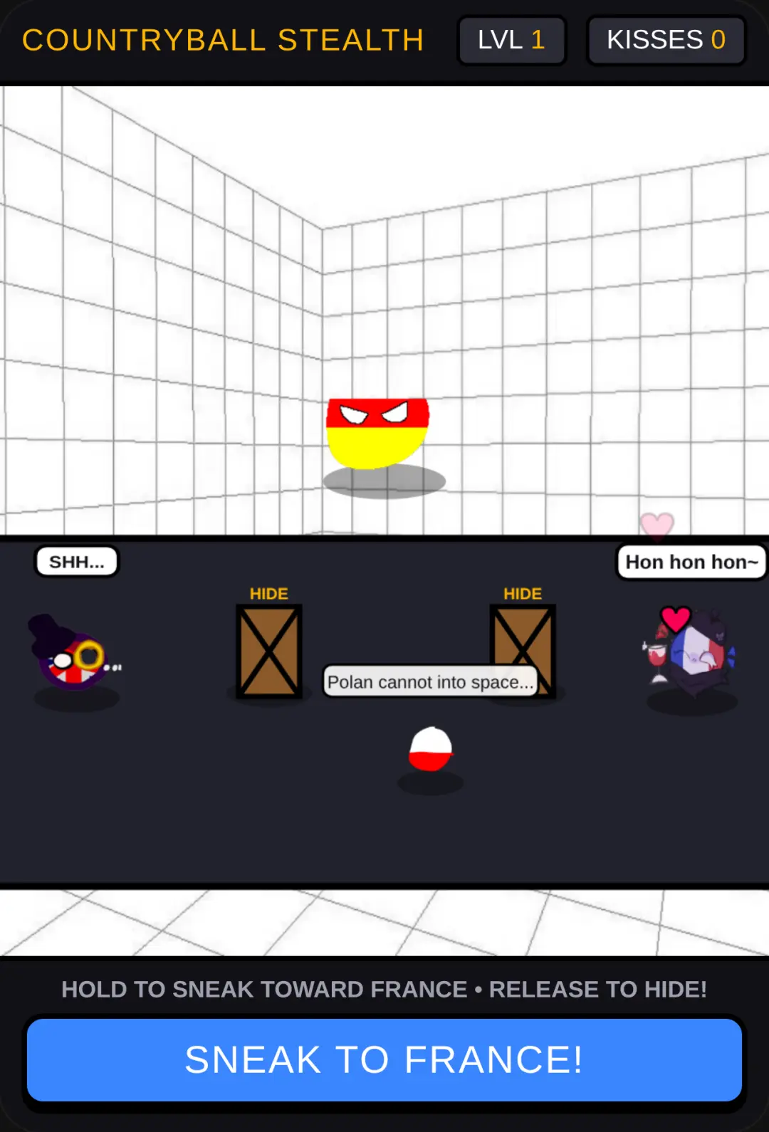 Countryball Stealth Kiss cover