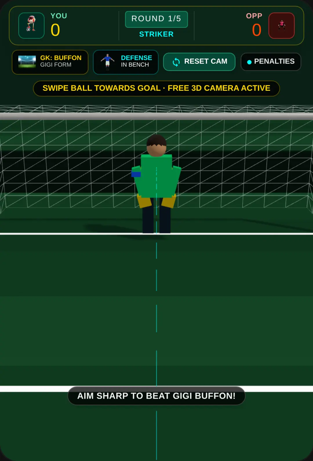 3D Penalty Shootout and Free Kick cover
