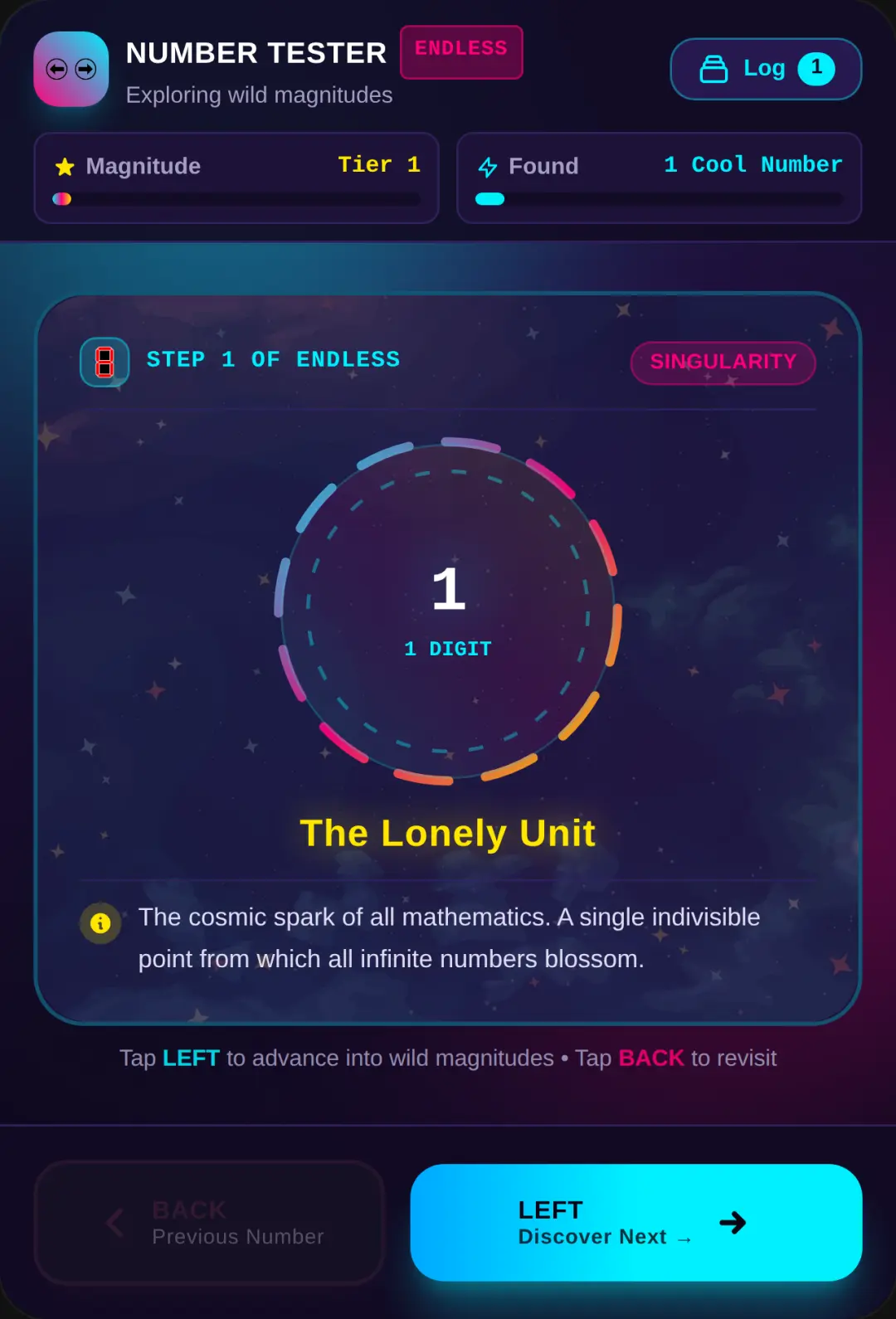 Cosmic Number Explorer series X cover