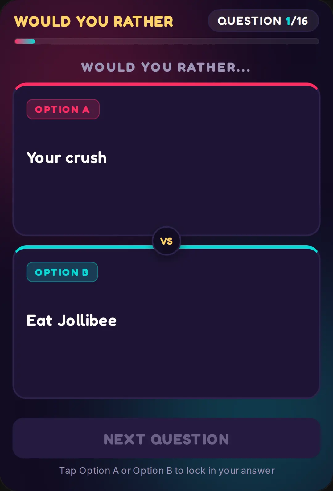 Would You Rather cover