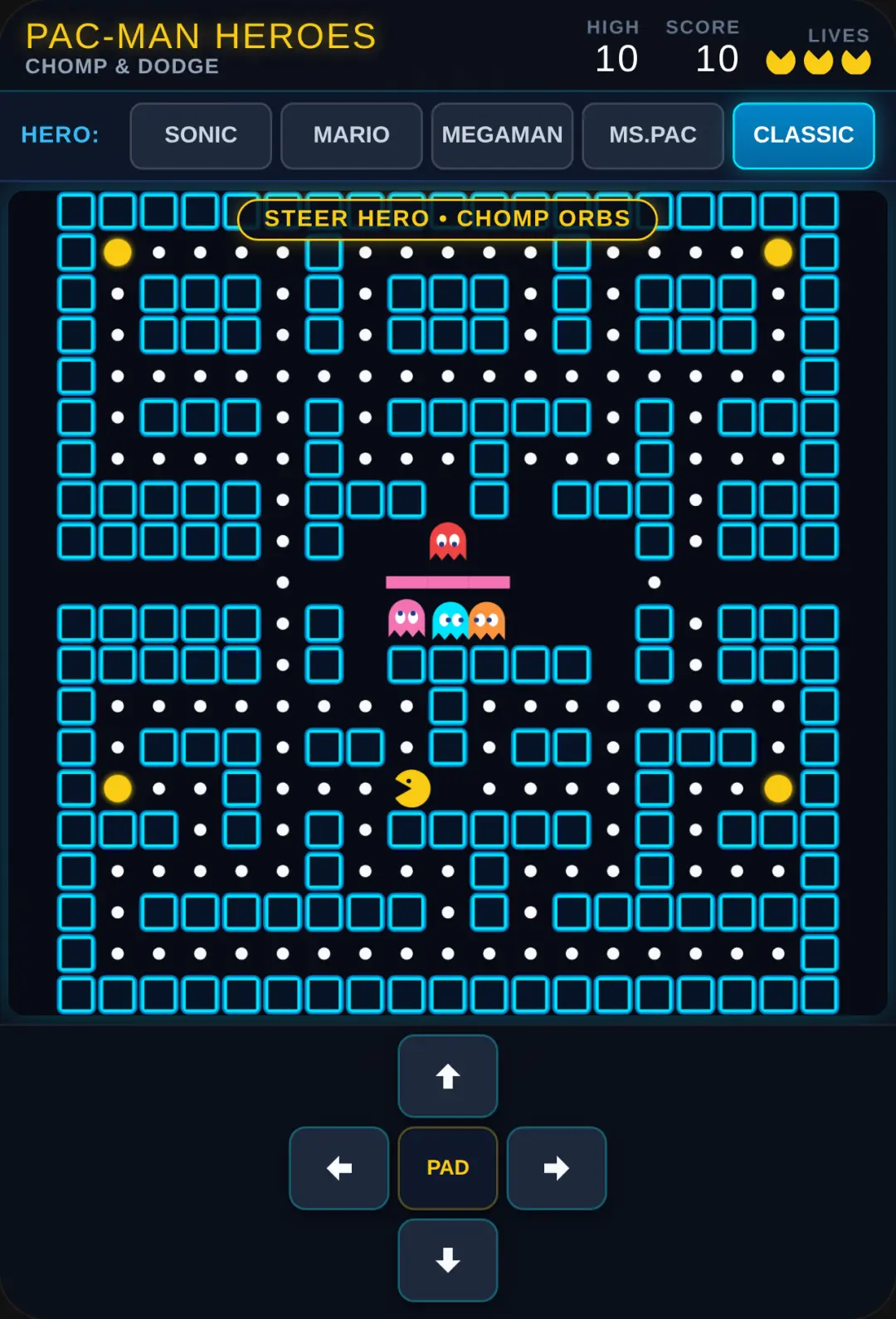 Arcade Pac-Man Heroes cover