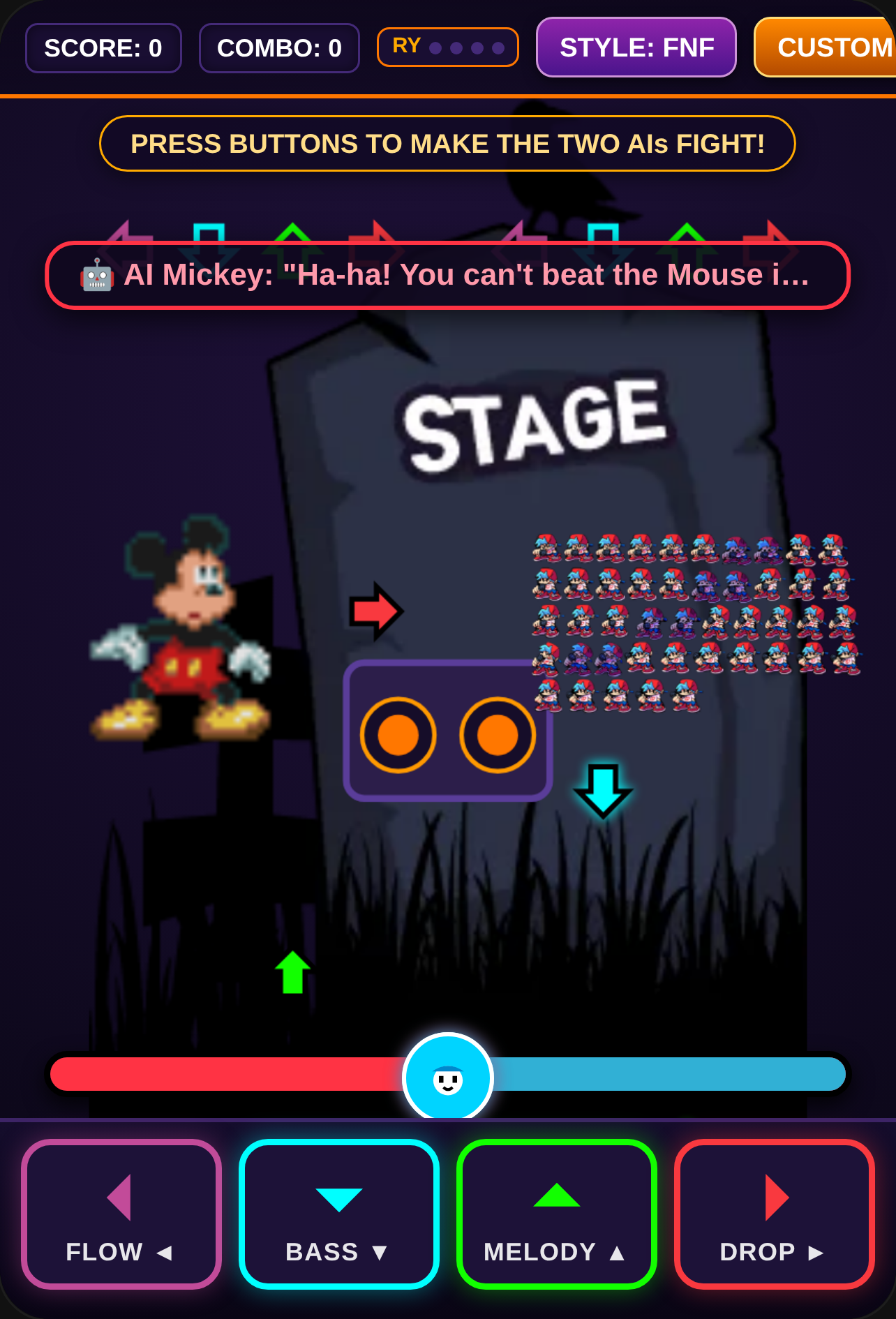 Friday Night Funkin' - Spooky Mickey Duel cover