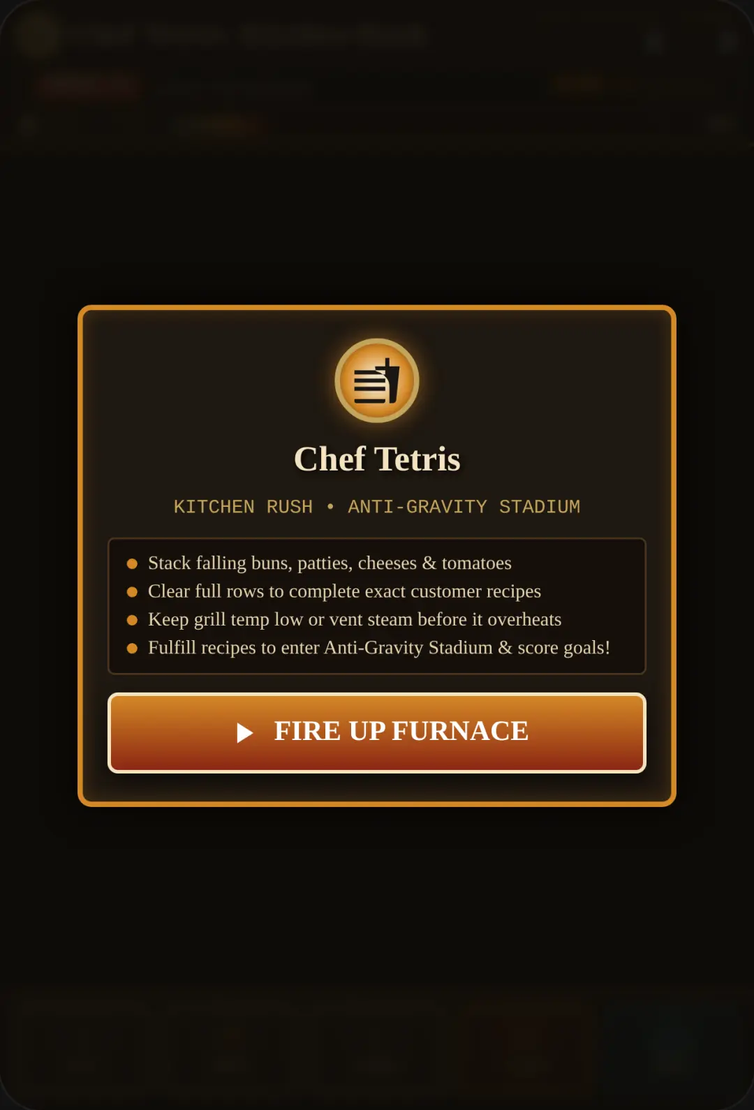 Chef Tetris: Kitchen Rush cover