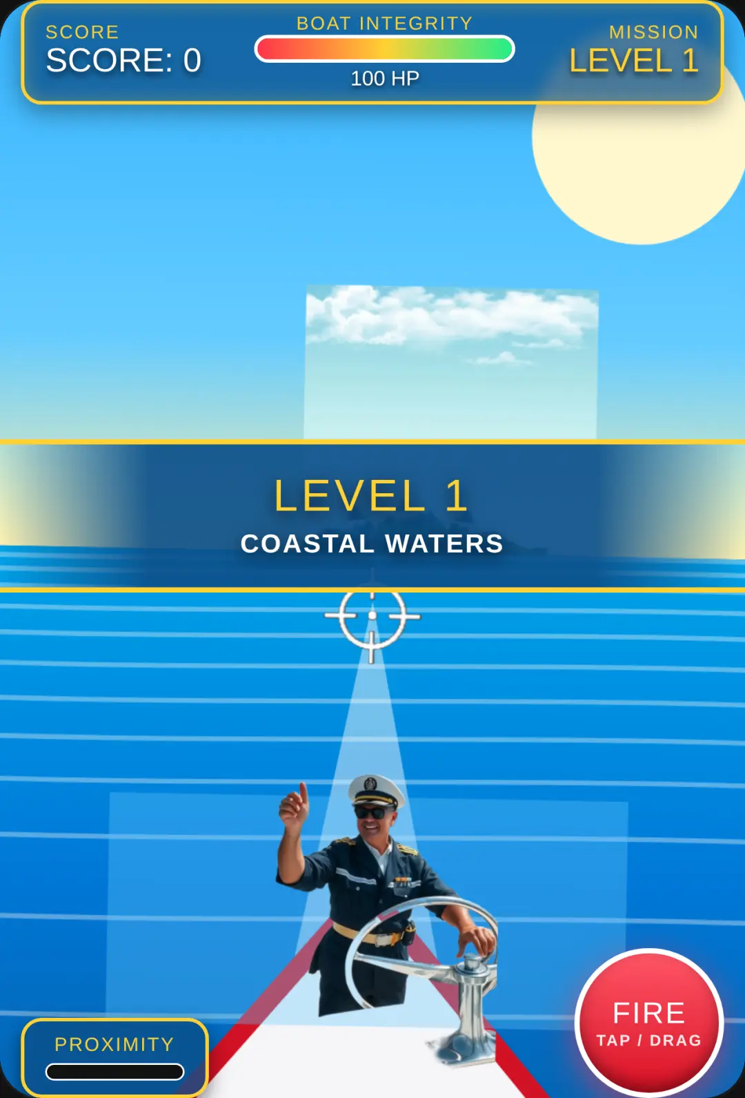 OCEAN CHASE - ON-RAILS SHOOTER cover
