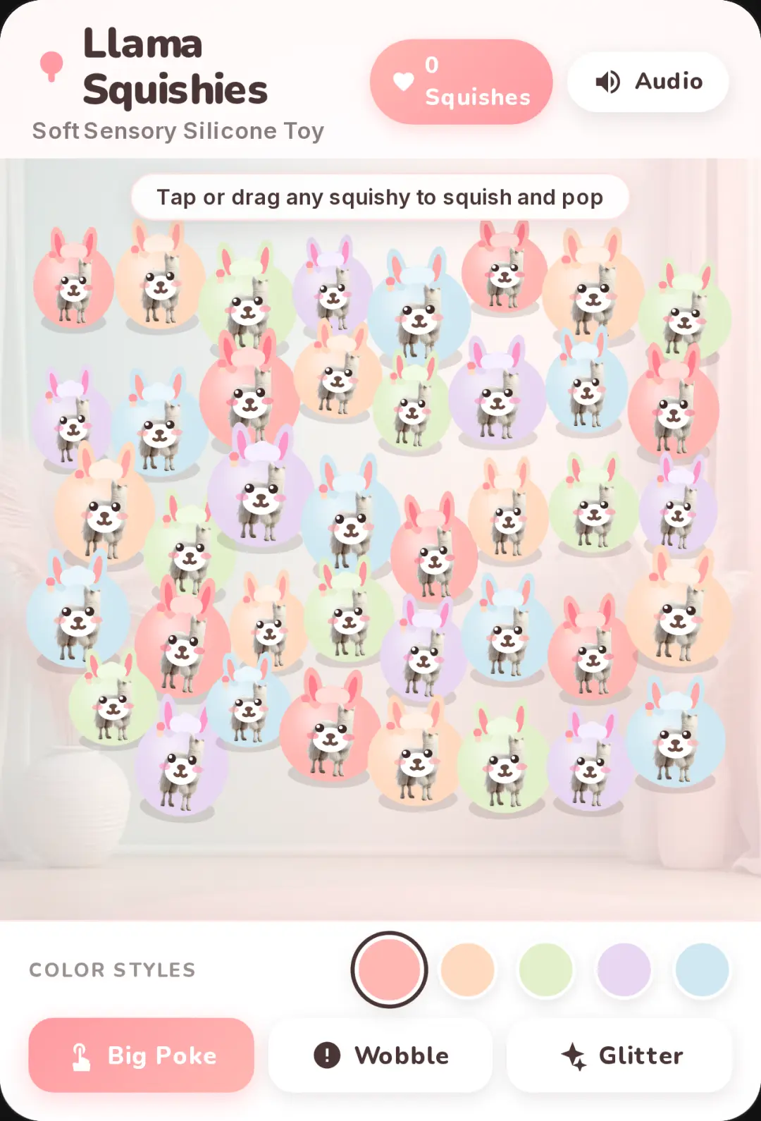 Llama Squishy cover