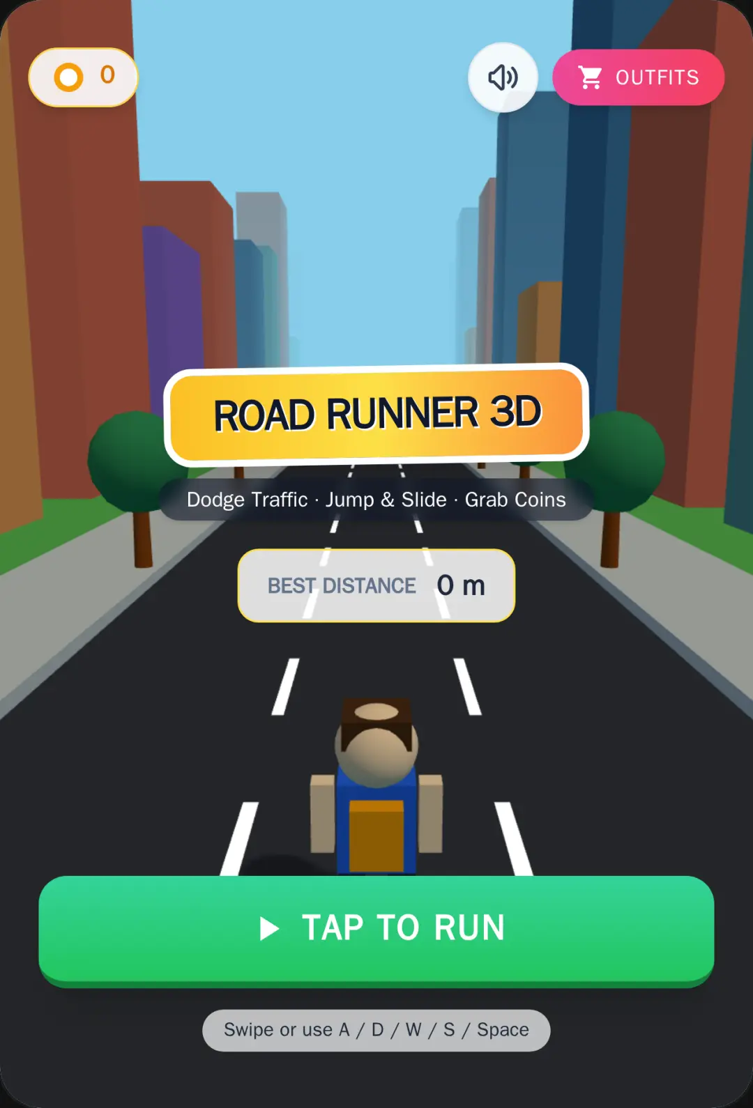 Colorful Road Runner 3D — Run, Jump, Slide, and Survive! cover
