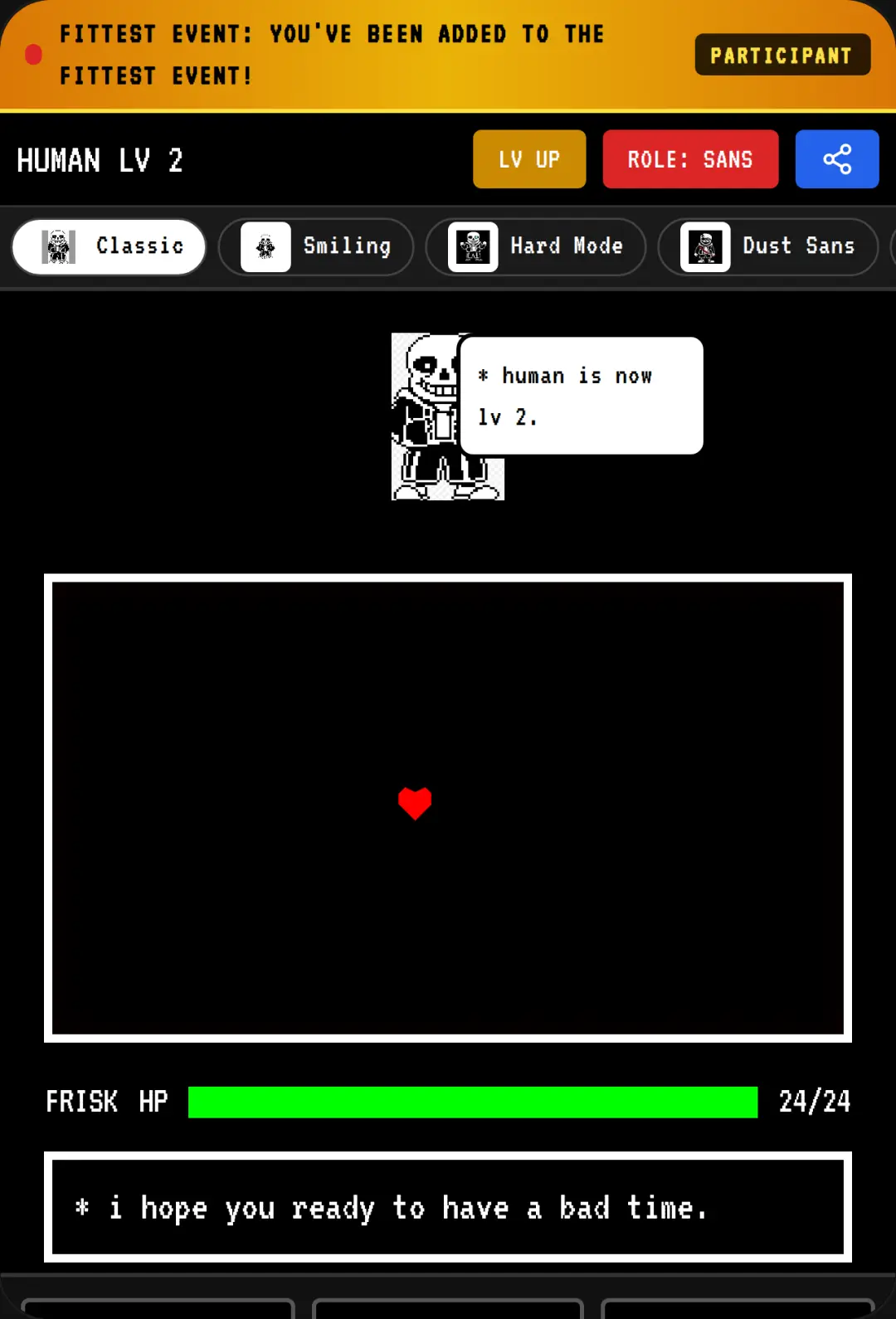 Sans Battle: Bad Time Simulator cover