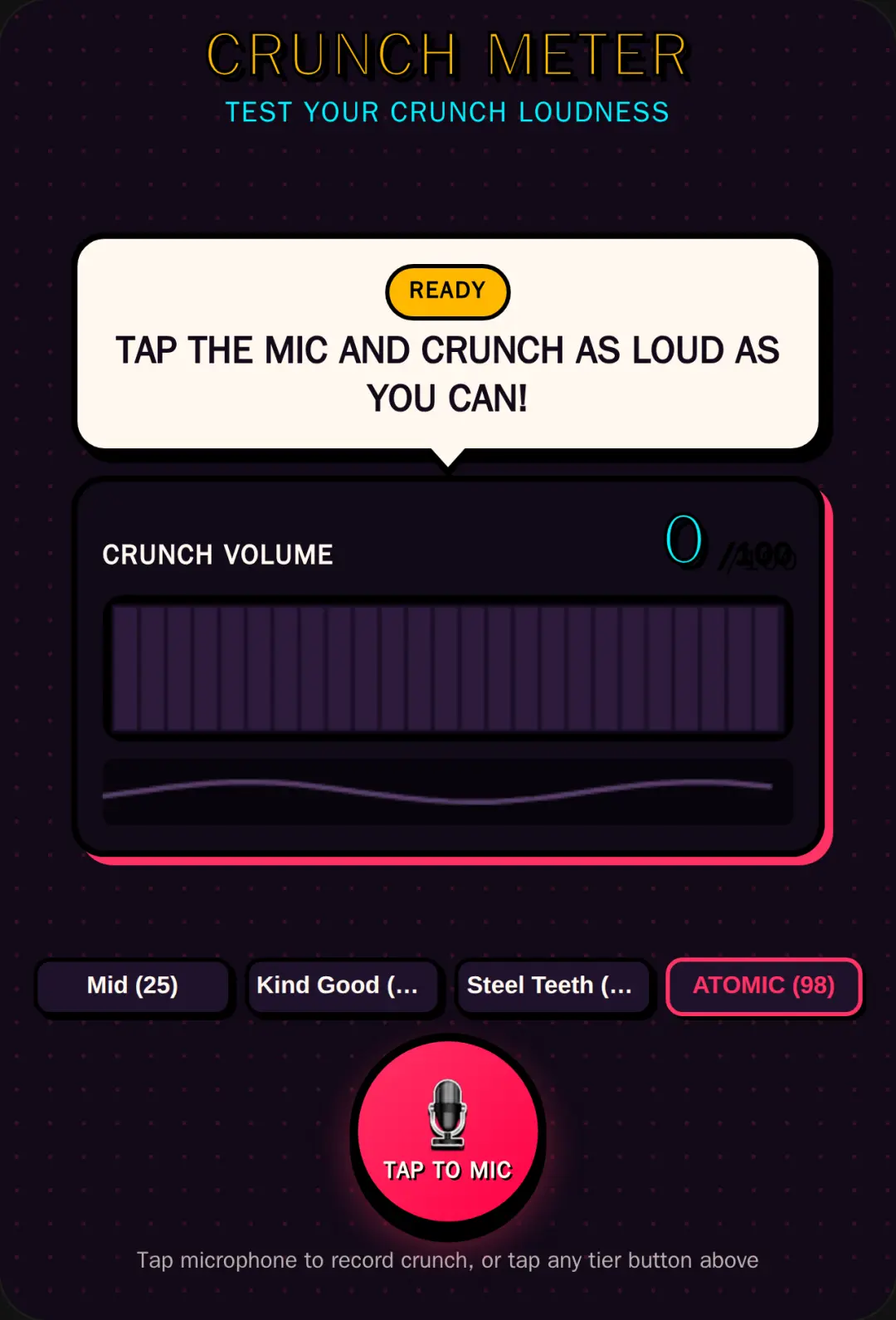 Crunch Meter cover