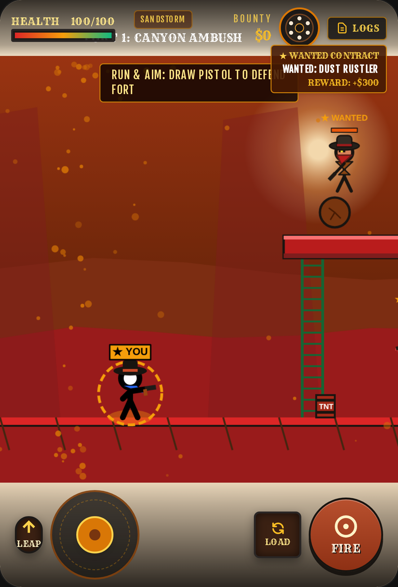 Stickman Gunslinger 3: Dusty Plains cover
