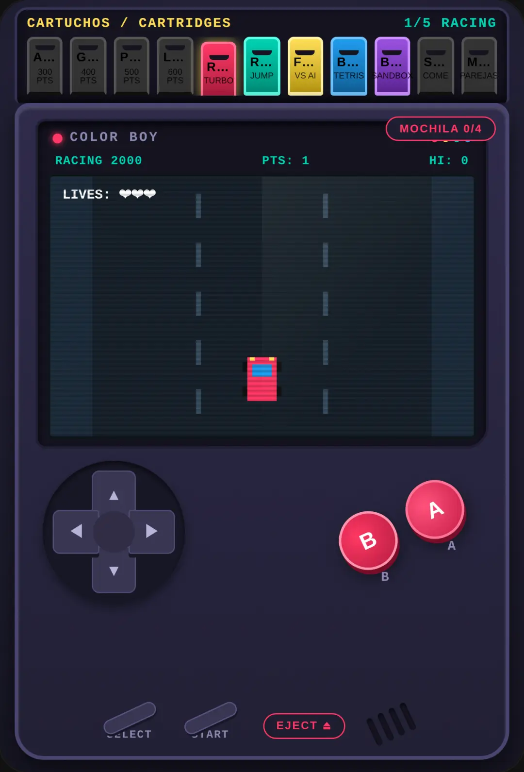 Retro Game Boy - 5 in 1 cover
