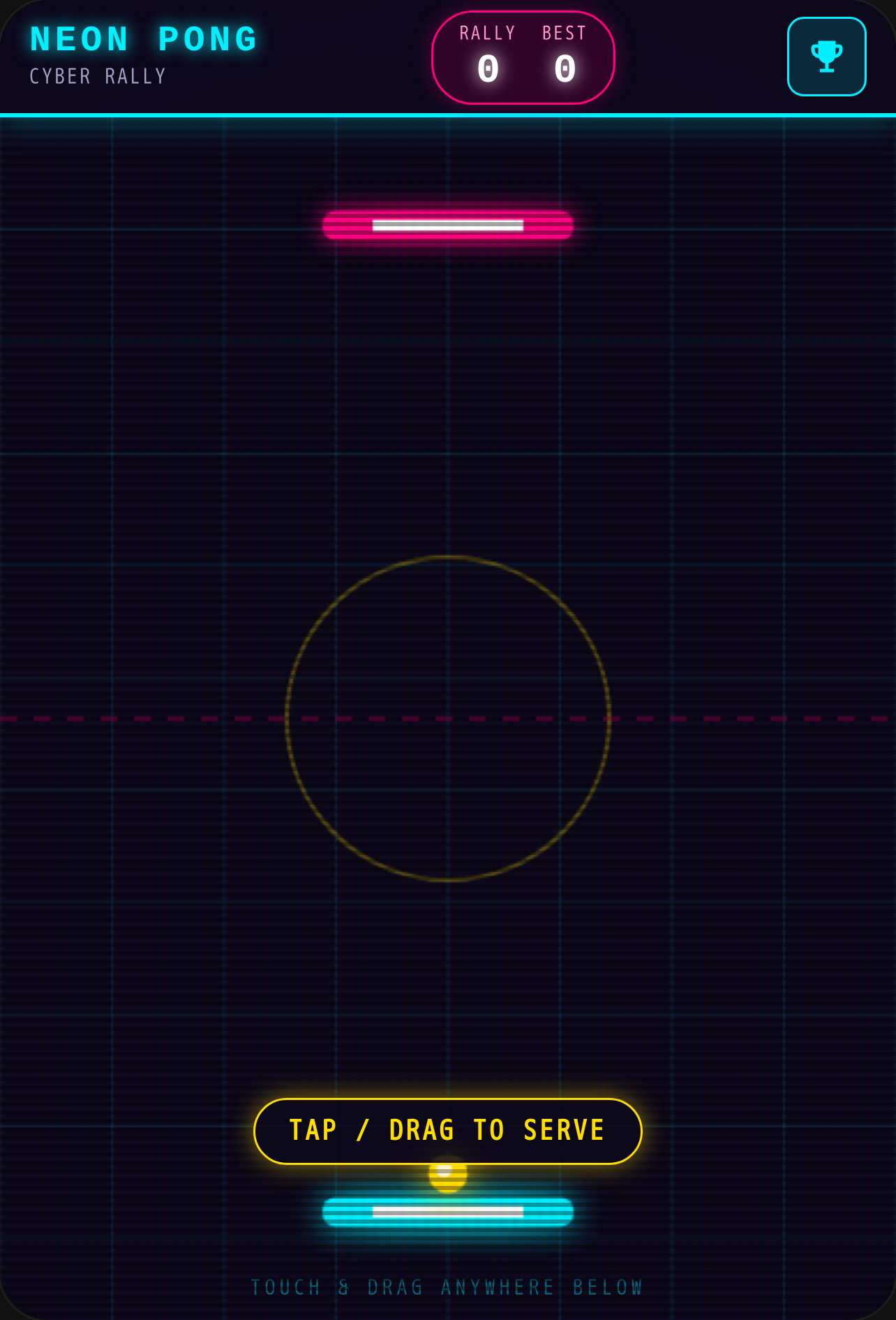 NEON PONG cover