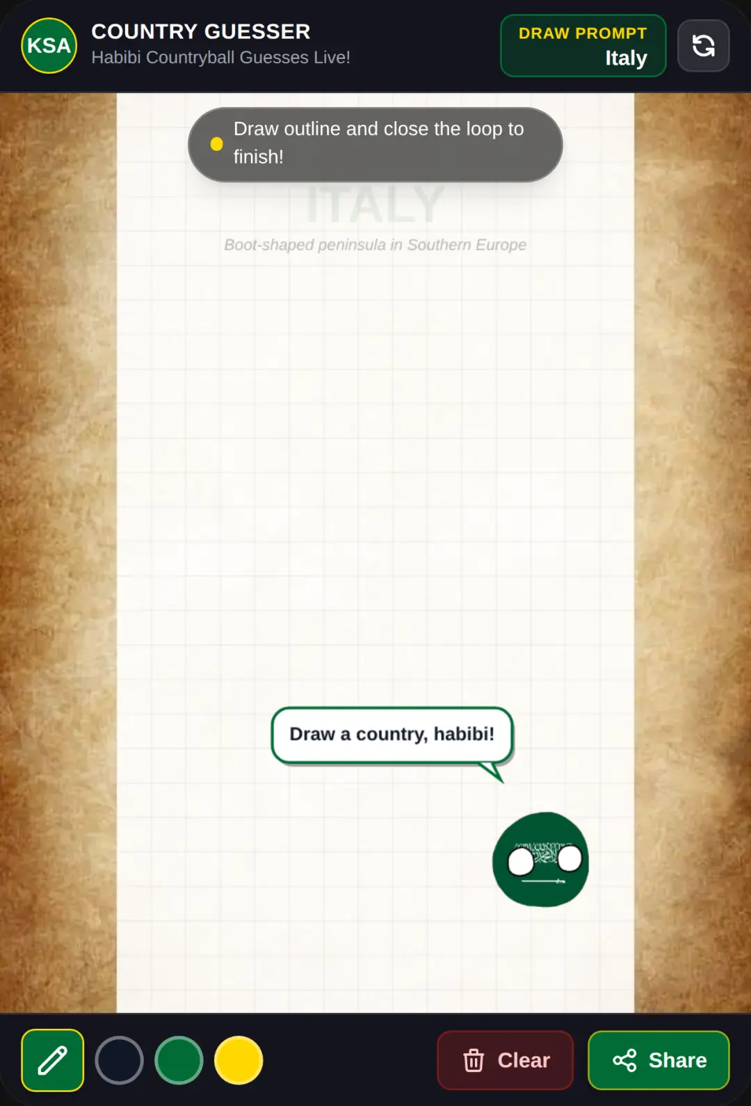 Country Guesser - Saudi Arabia Countryball cover