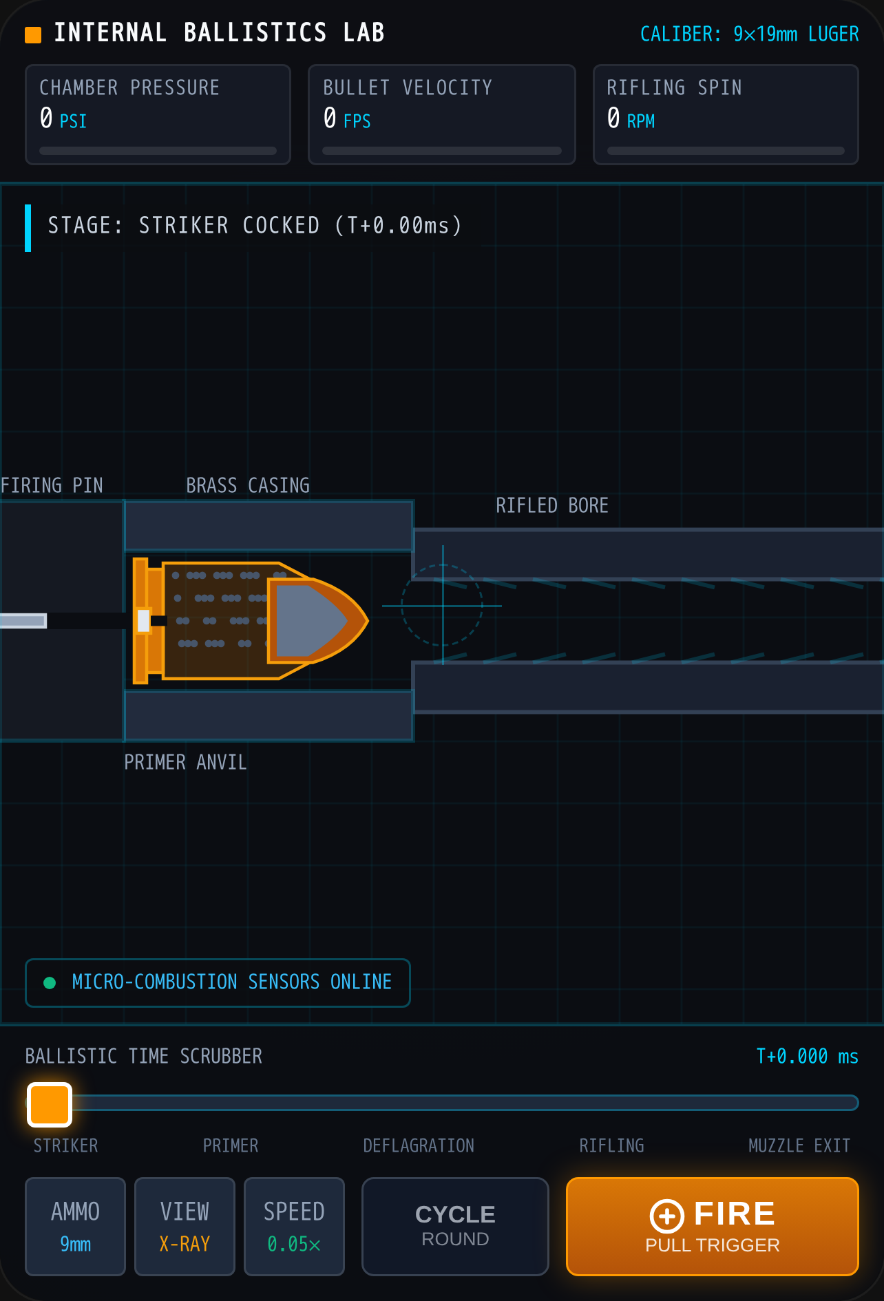 Ballistics Cutaway Simulator cover