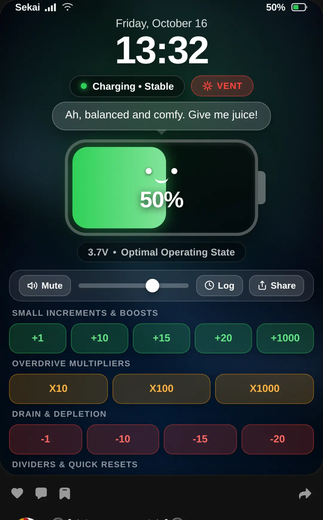 iOS Battery Overdrive cover