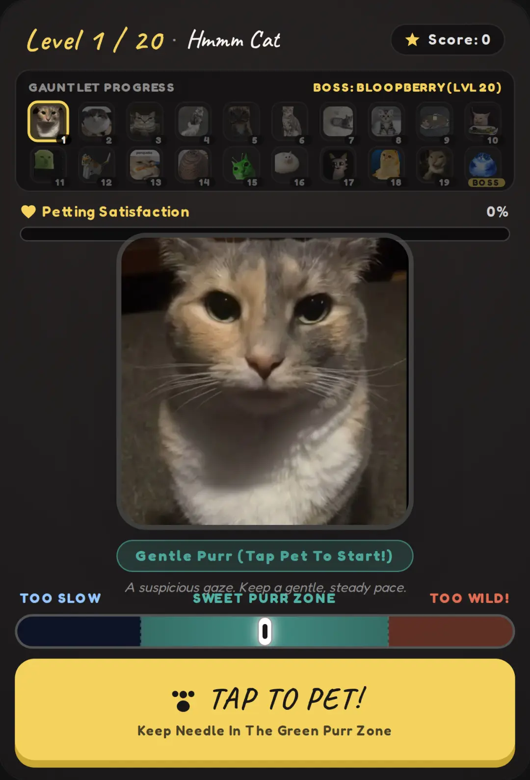 Pet The Cat: Chaotic Purr Gauntlet cover