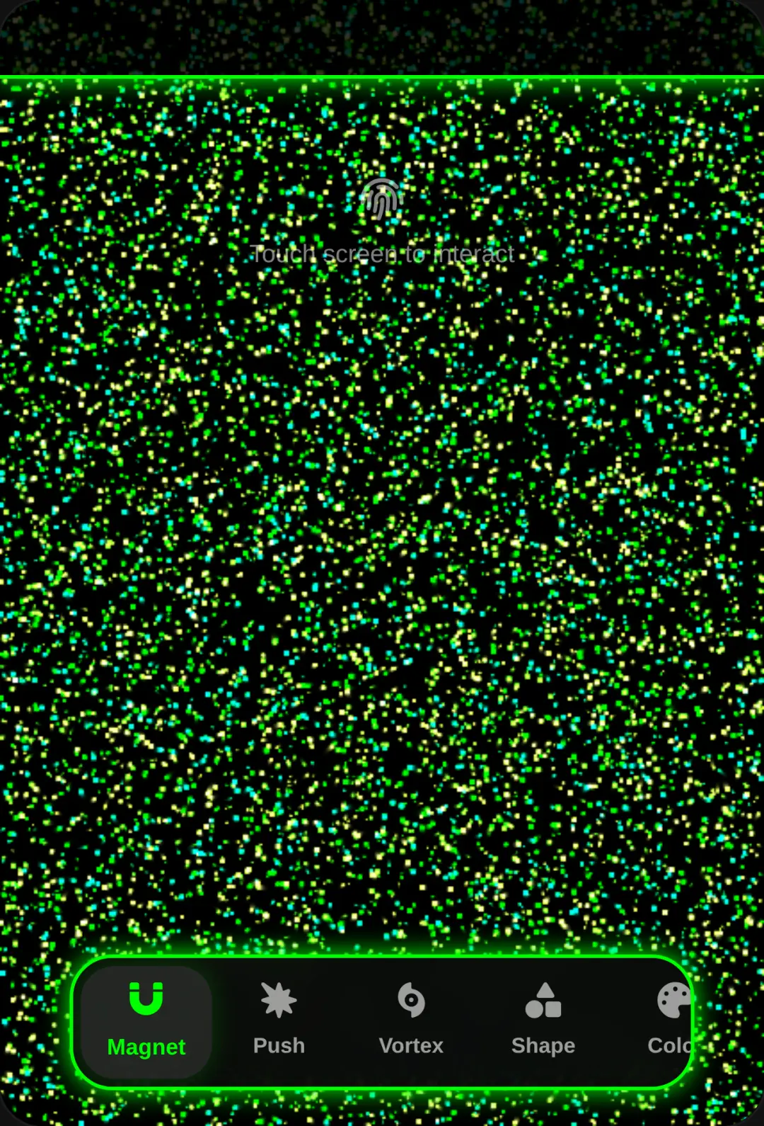 Neon Particle Flux cover