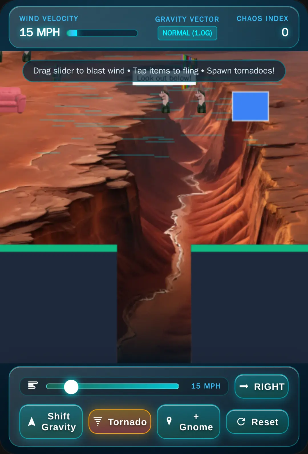 Wind and Gnome Canyon Sandbox cover
