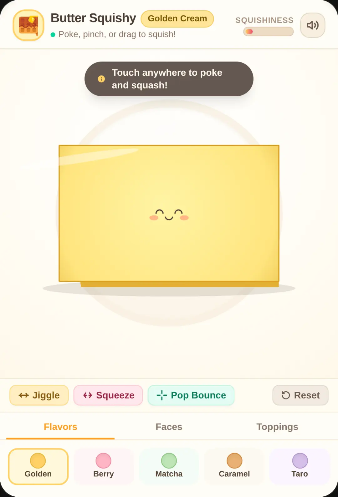 Kawaii Butter Squishy cover
