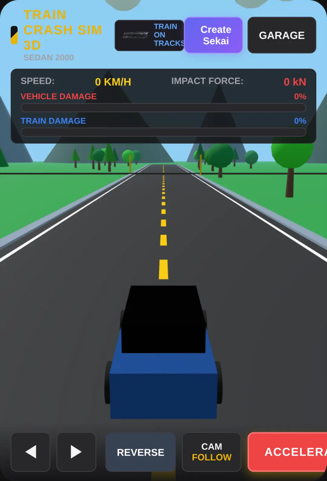 Train Crash Simulator 3D cover