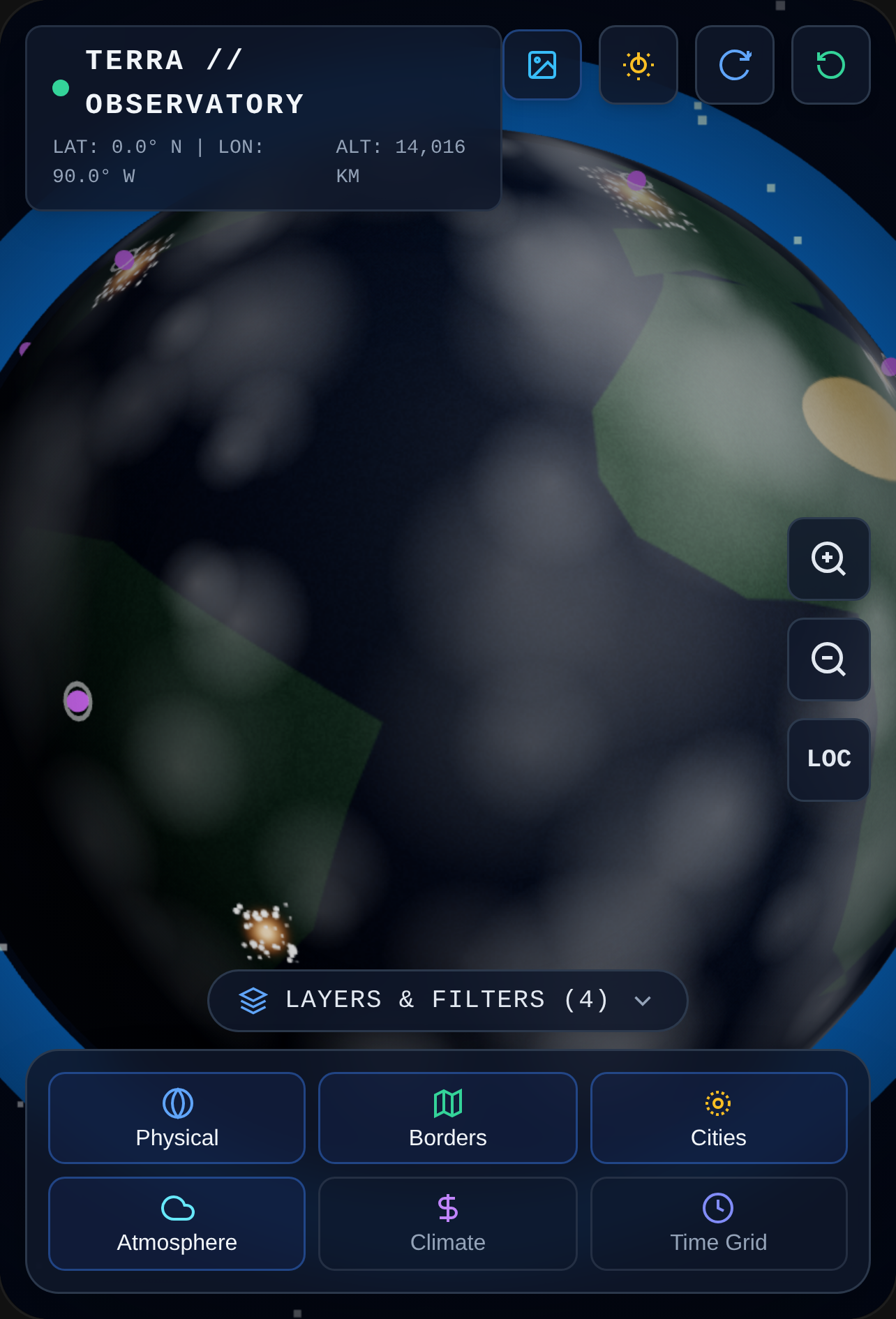 TERRA — 3D Earth Observatory & Photo Atlas cover