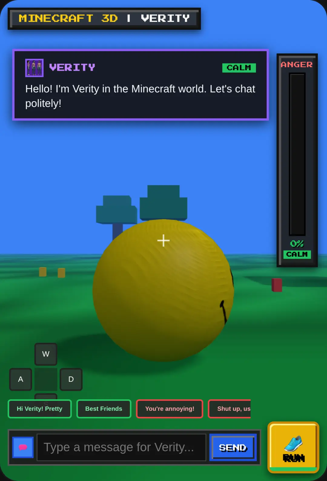 Verity Minecraft 3D cover