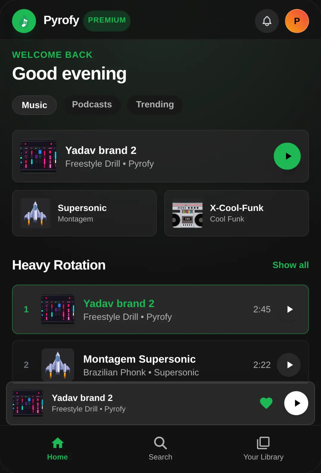 Pyrofy - Music Streaming. cover