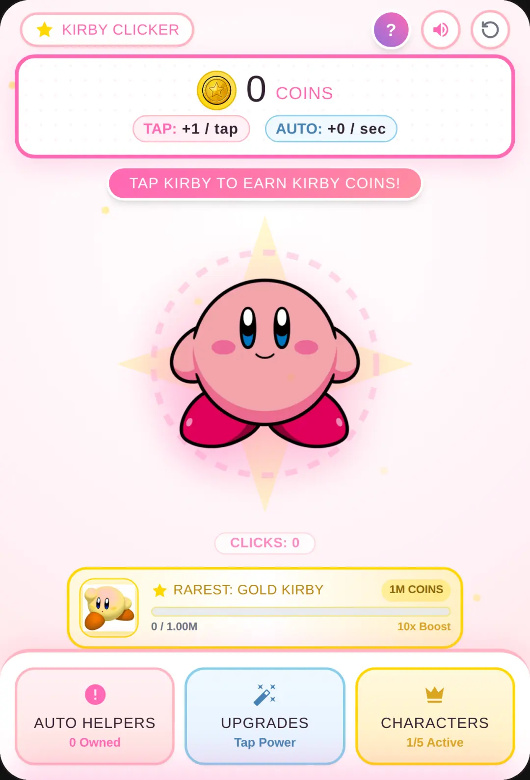 Kirby Clicker cover