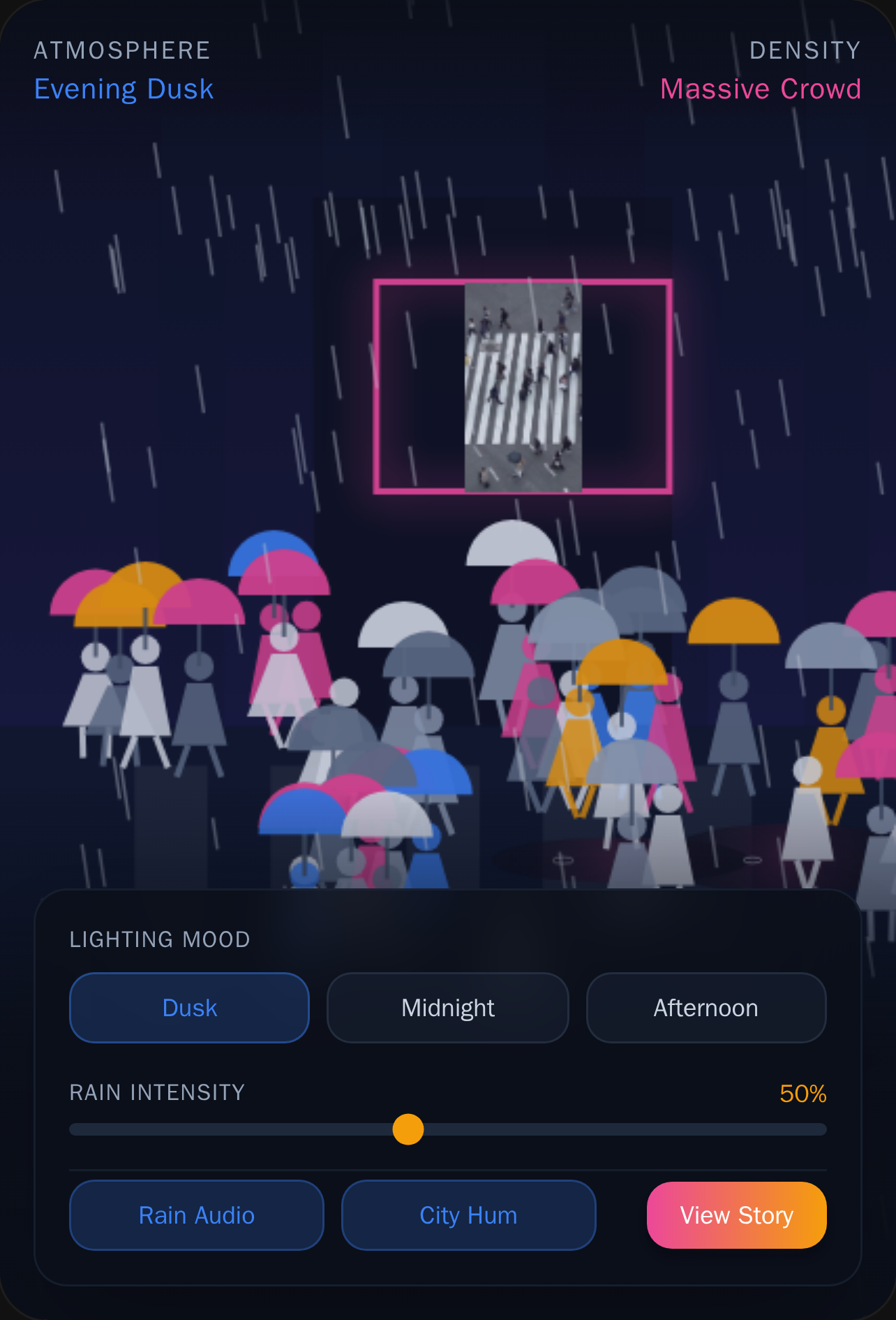 Rainy Street Ambiance cover