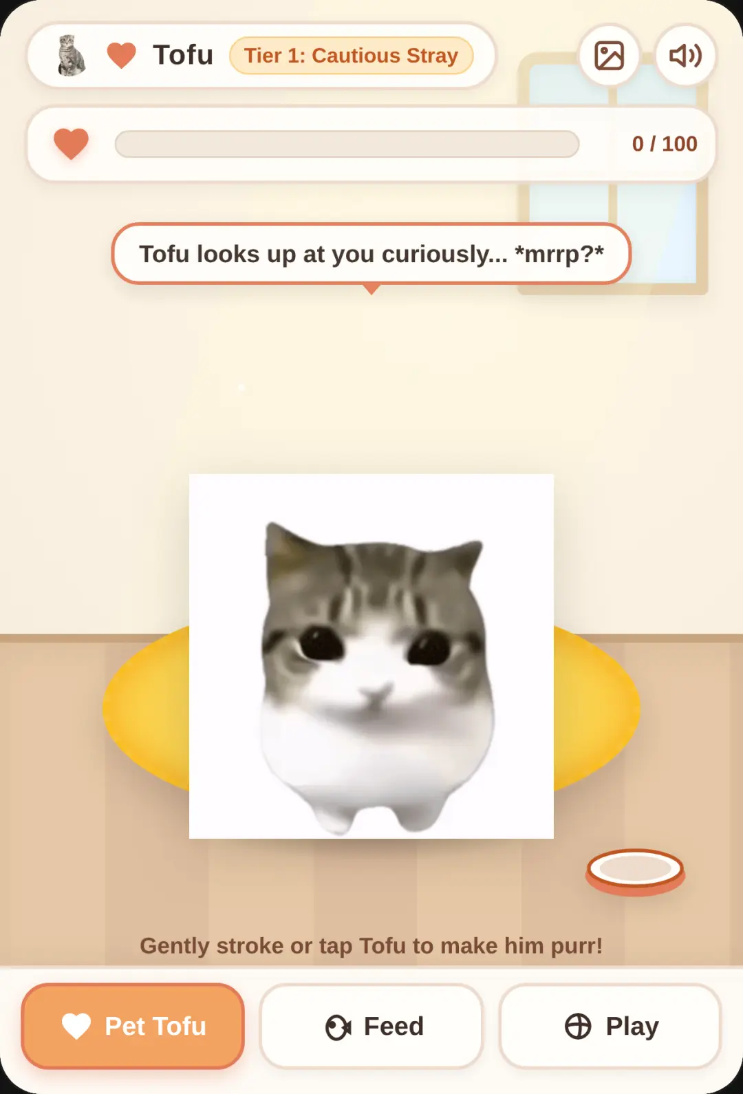 Tofu the Cozy Cat made by : charisa cover