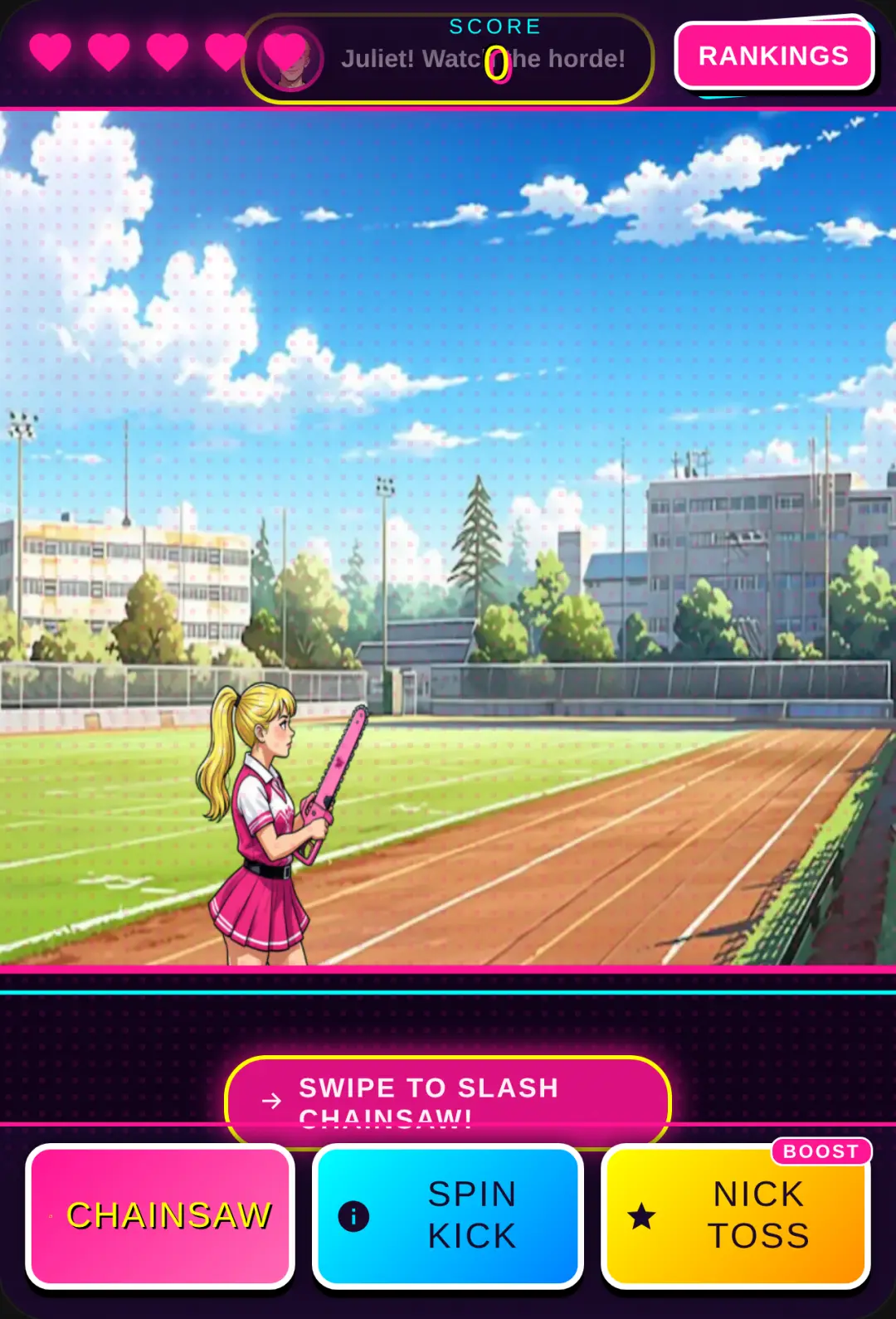 Lollipop Chainsaw: San Romero Rush cover