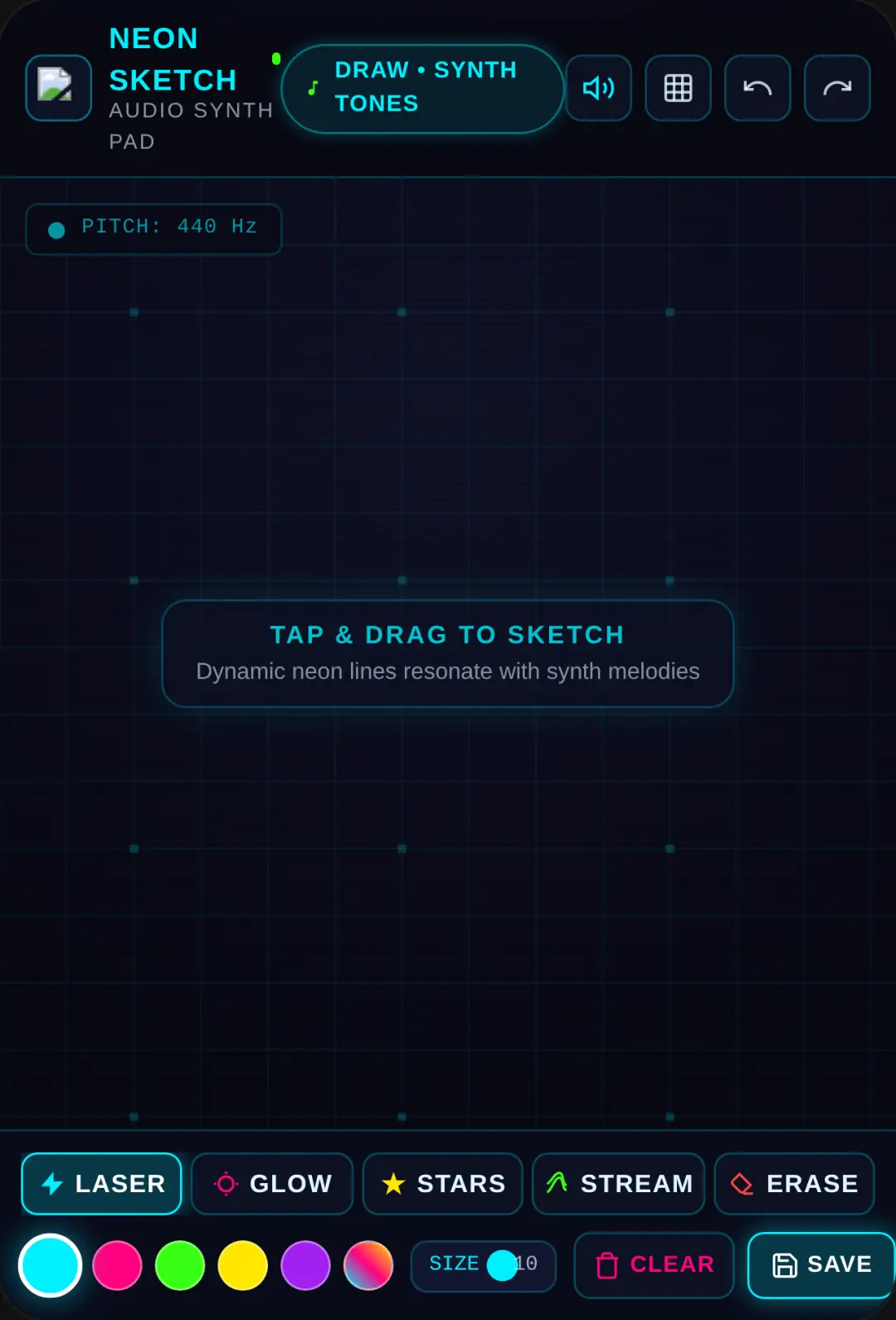 Cyber Sketchpad - Neon Sound Studio cover