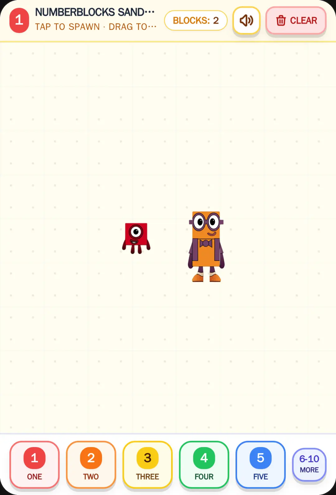 Numberblocks Sandbox cover