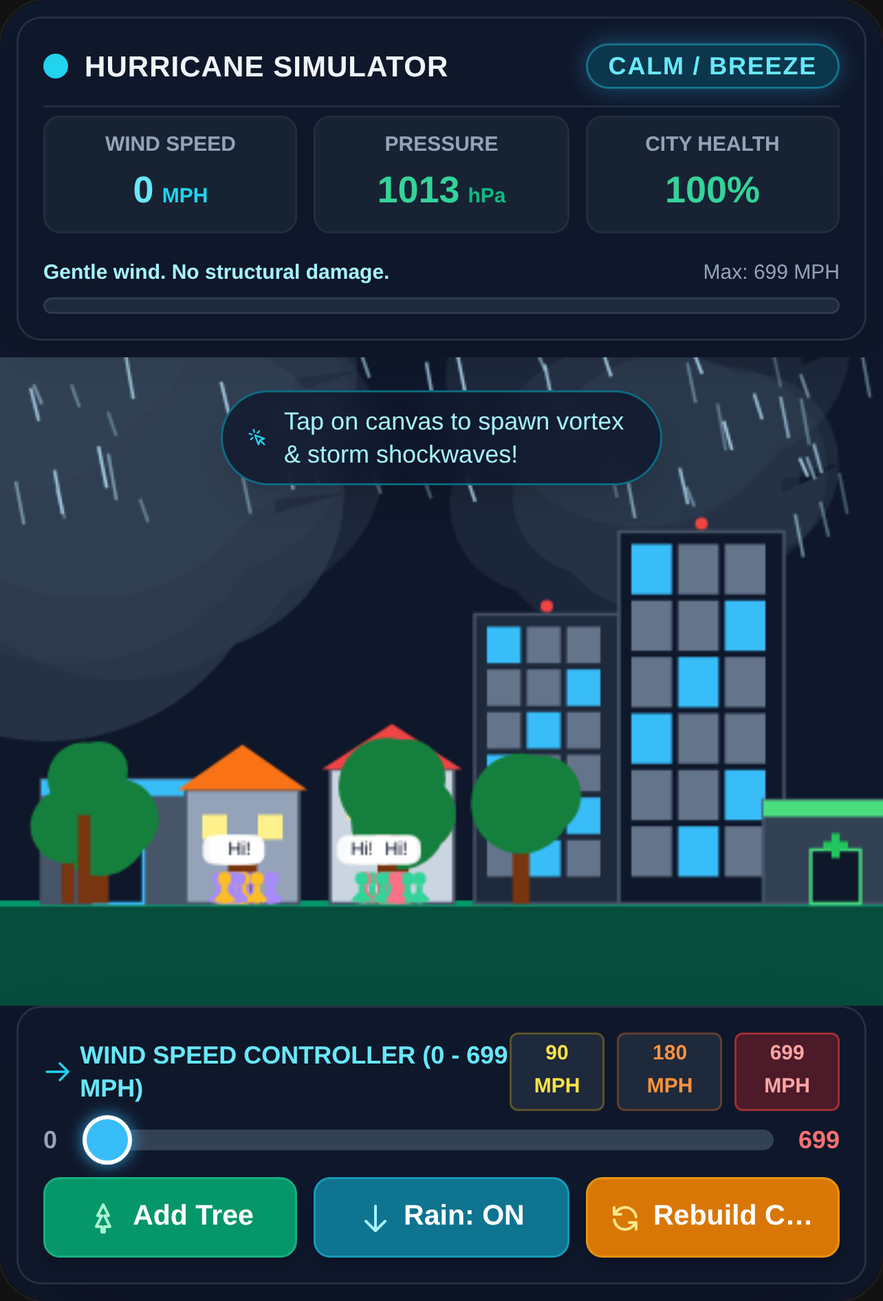 Hurricane Wind Simulator cover
