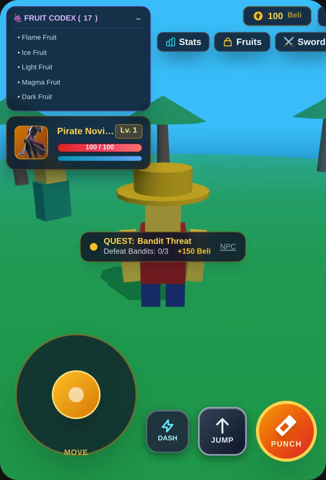 Roblox blox fruits cover