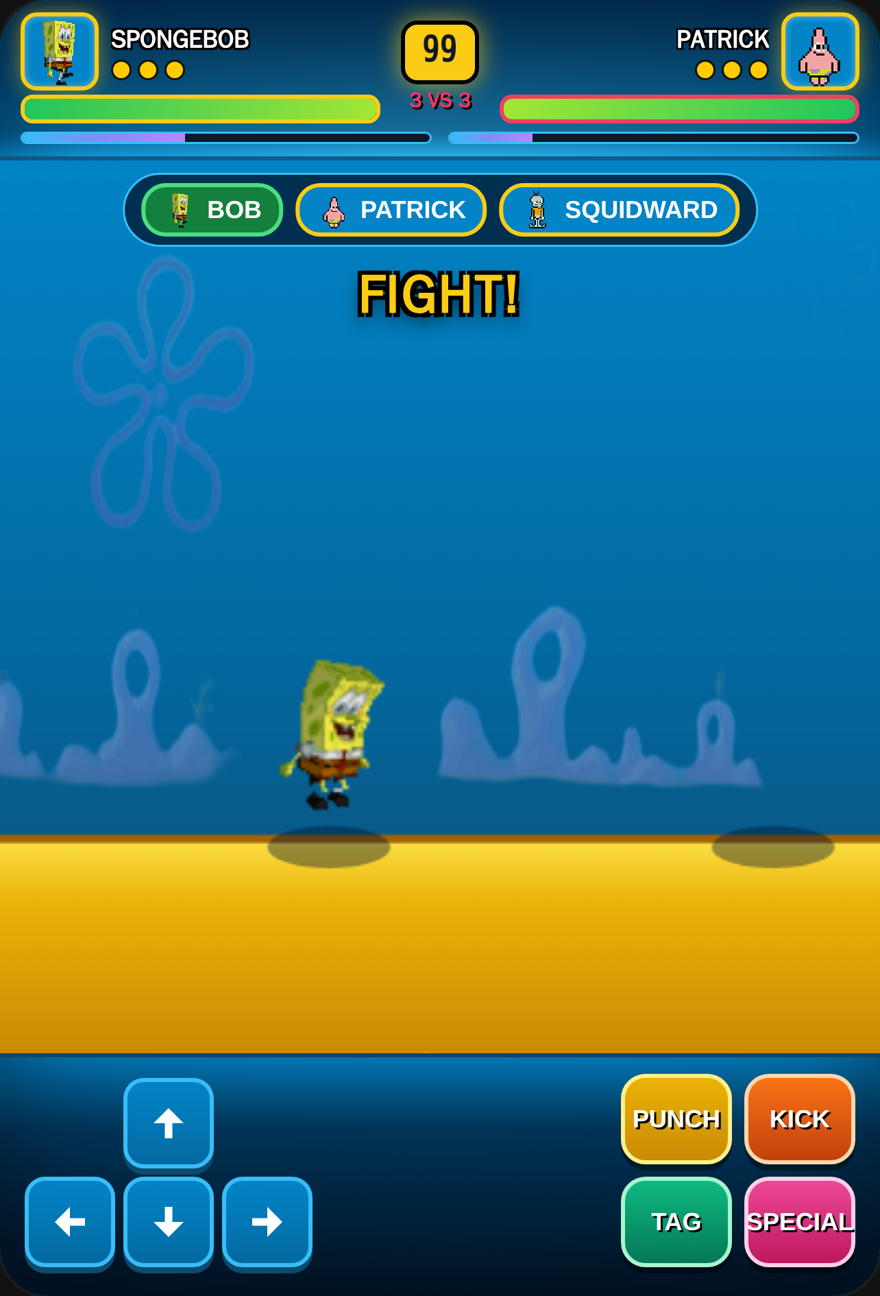 SpongeBob: Bikini Bottom 3v3 Battle cover