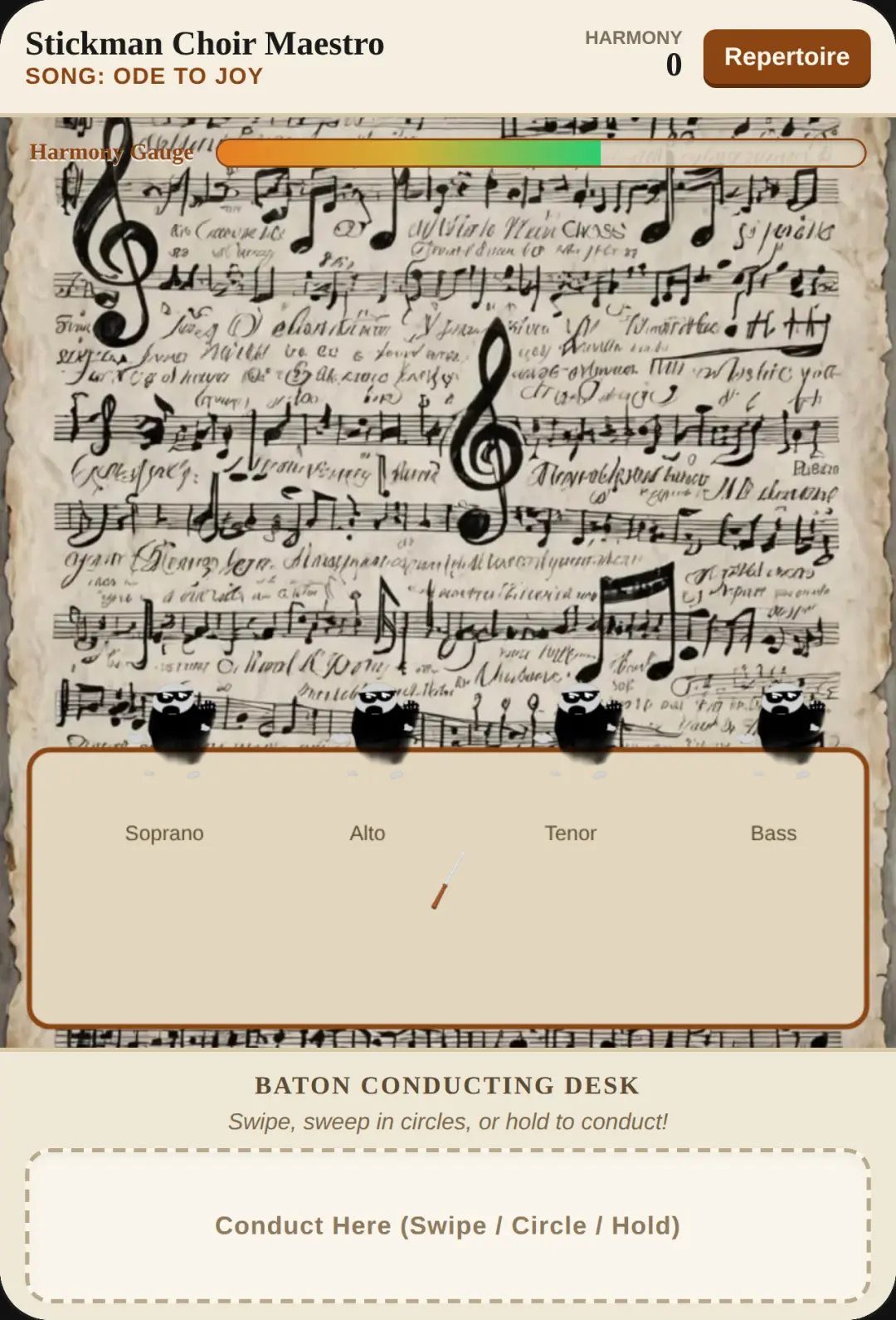 Stickman Choir Maestro cover