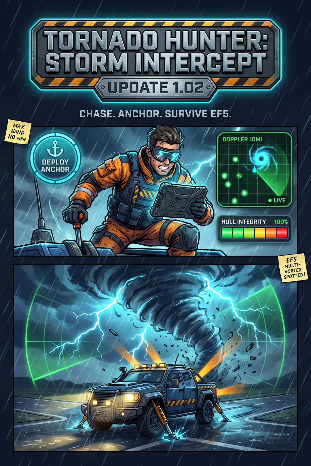 Tornado Hunter: Storm Intercept 2D  UPDATE  1.02