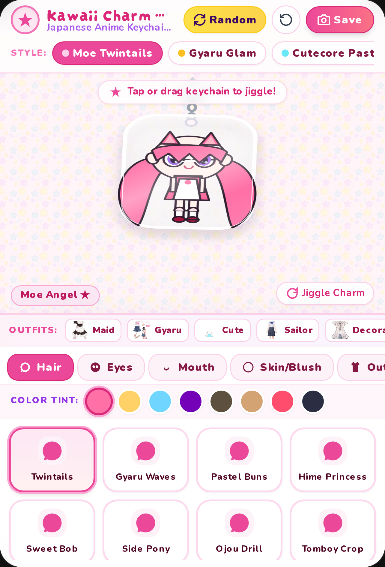 Kawaii Anime Keychain Creator cover