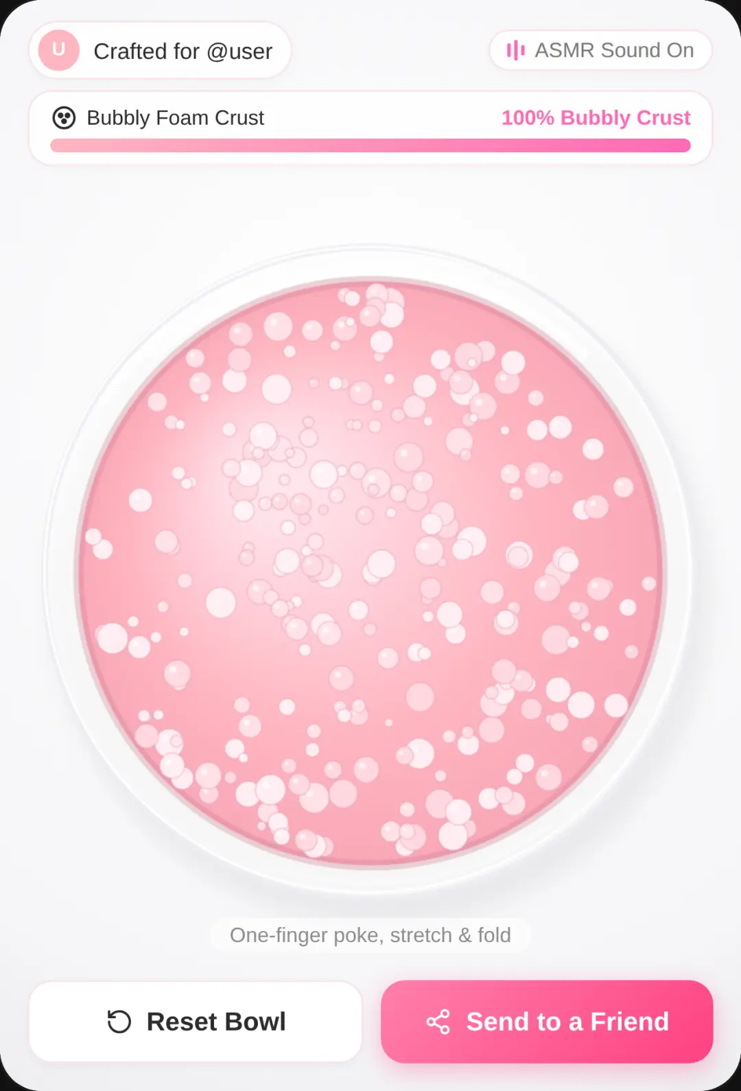 Satisfying Pink Slime ASMR cover