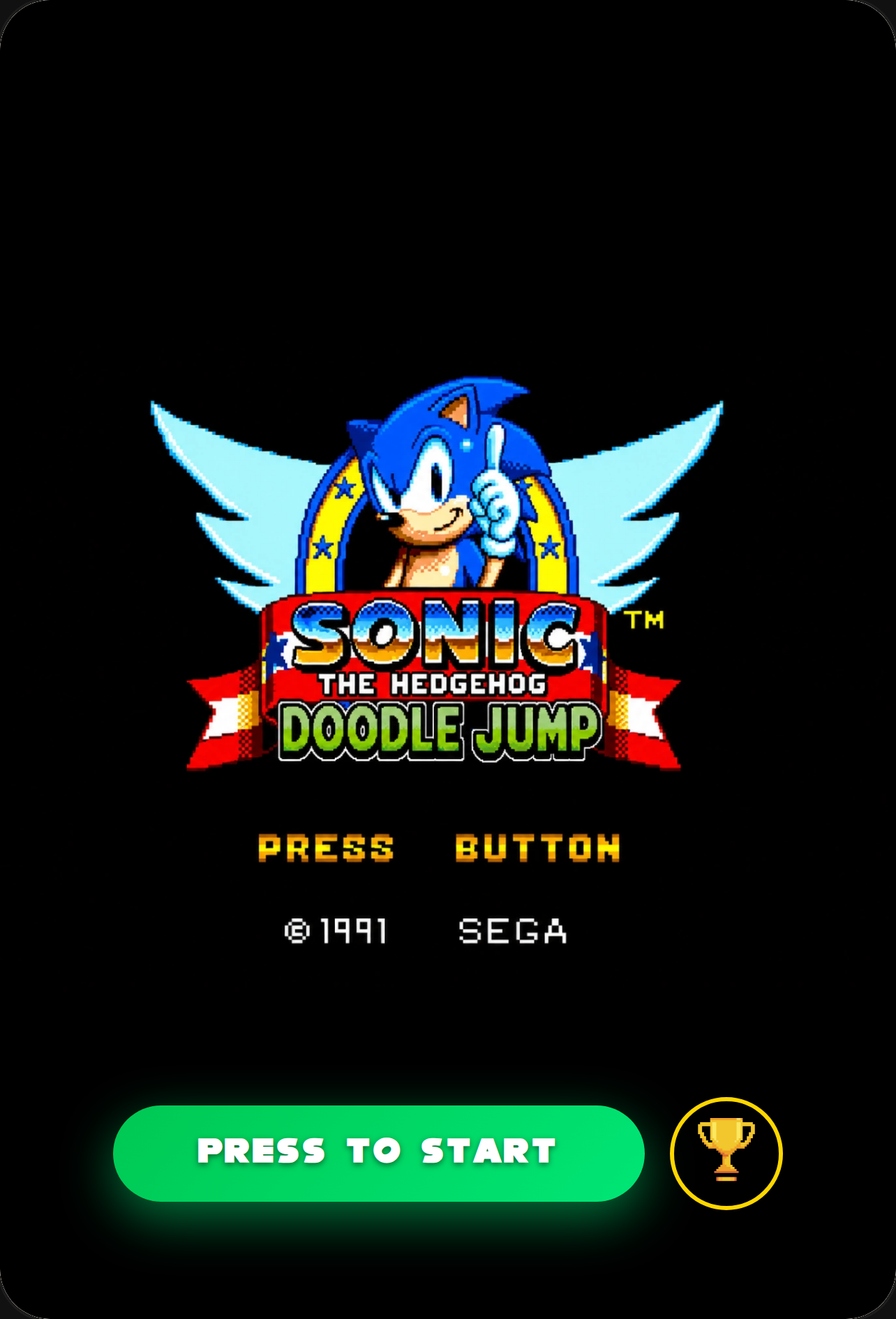 Sonic Doodle Jump cover
