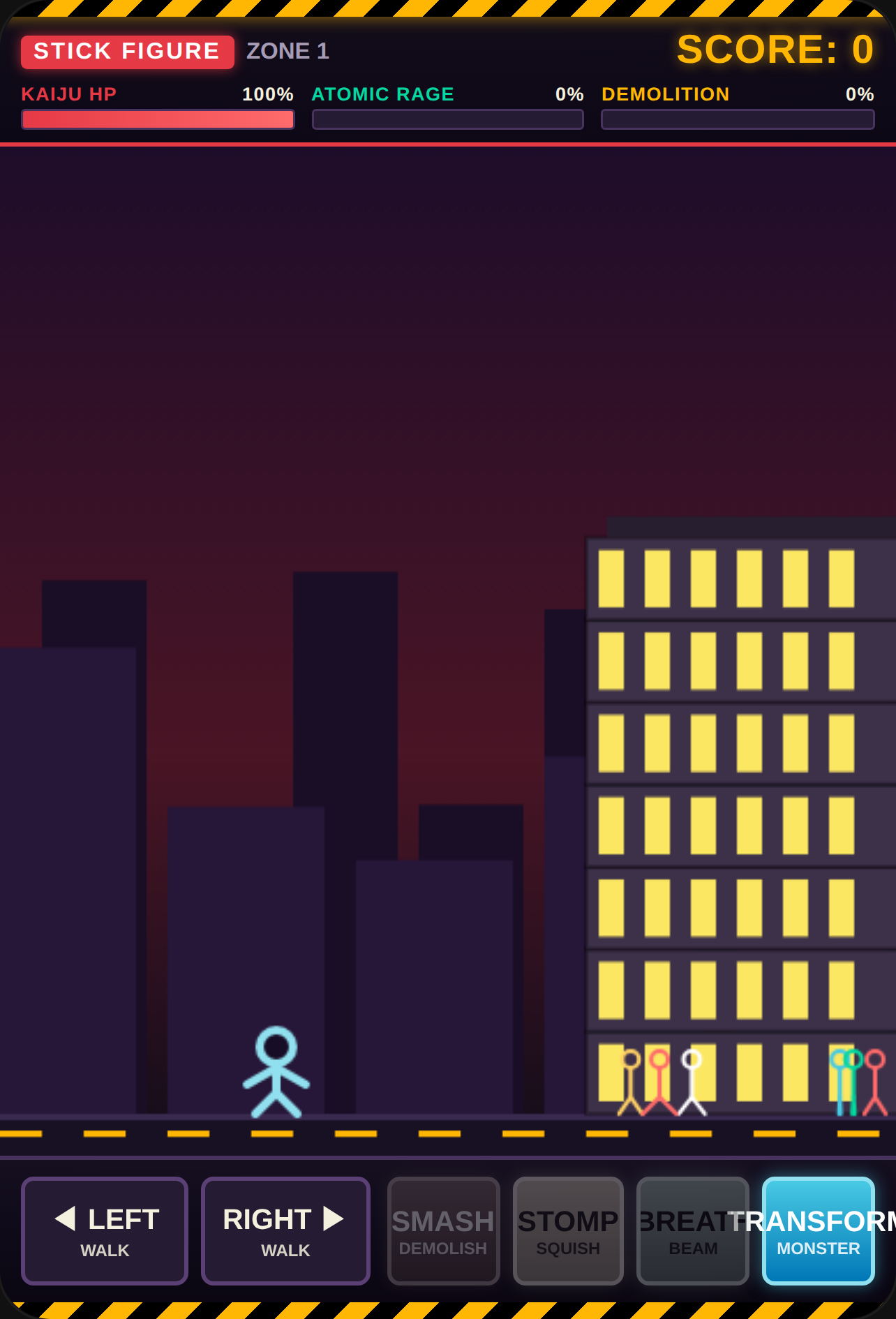 Kaiju Rampage: City Demolition cover