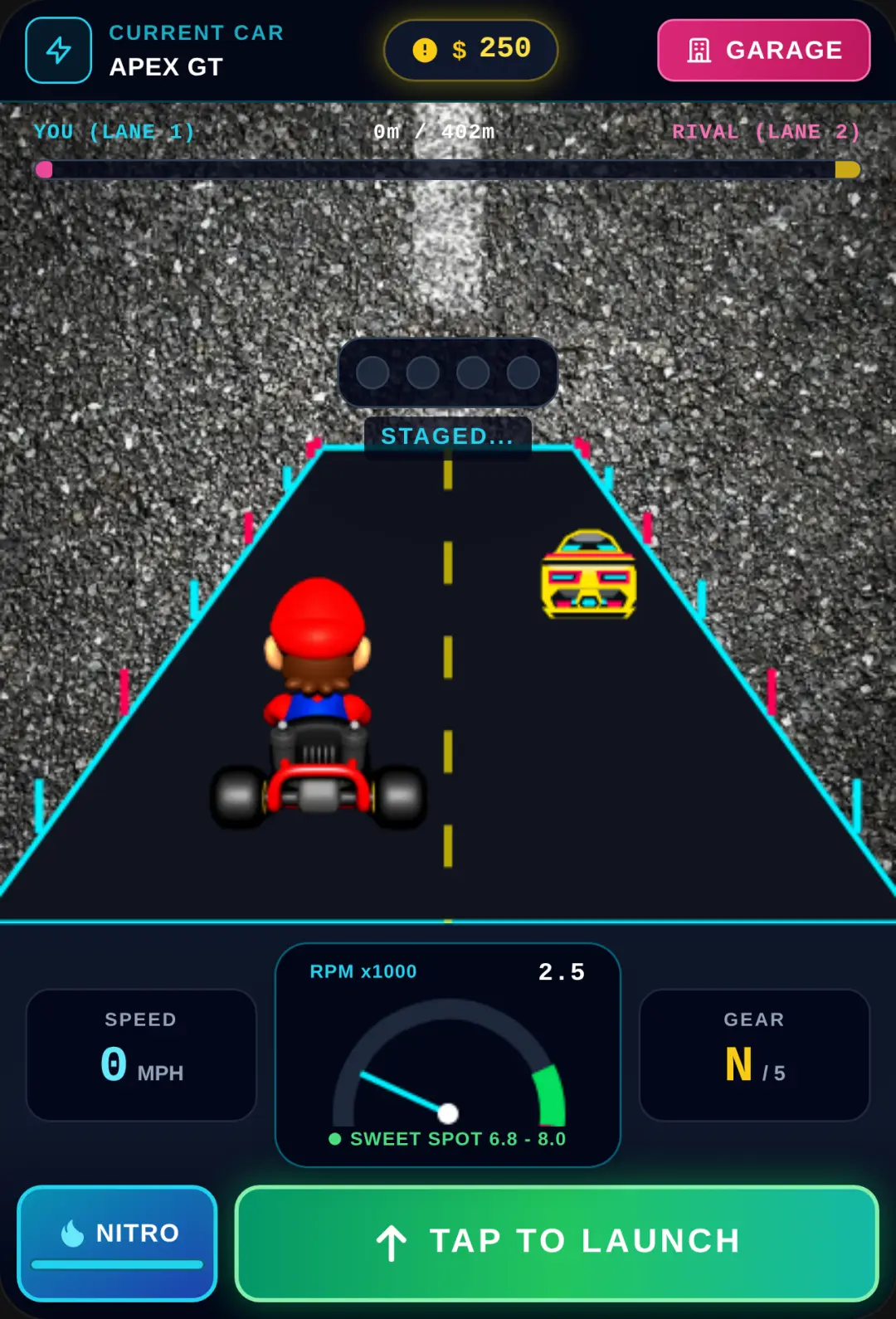 Super Cars: Drag Racing cover