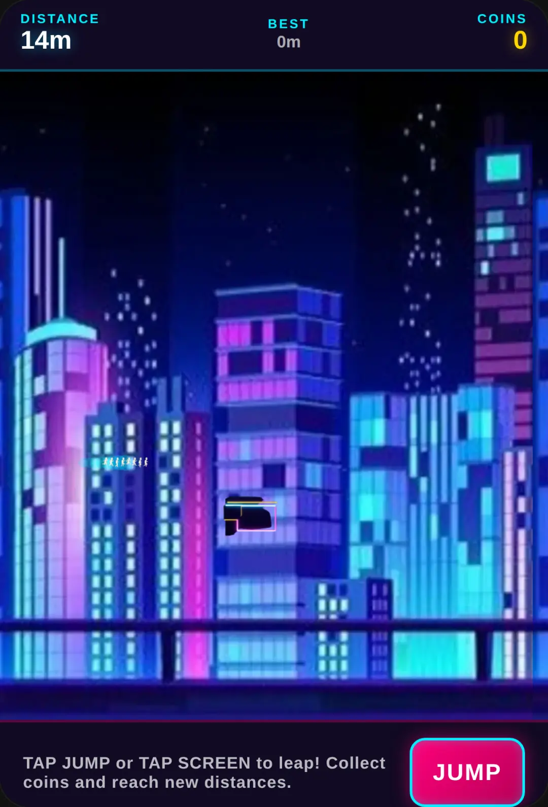Neon Run - Endless 2D Platformer cover