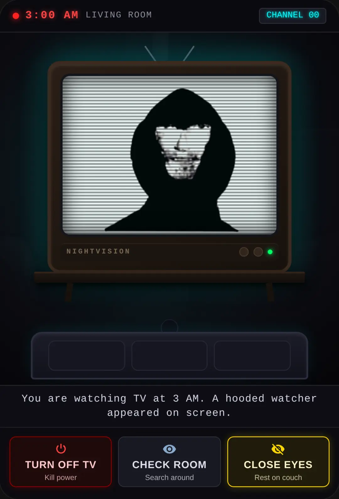 The TV Watcher - Midnight Horror cover