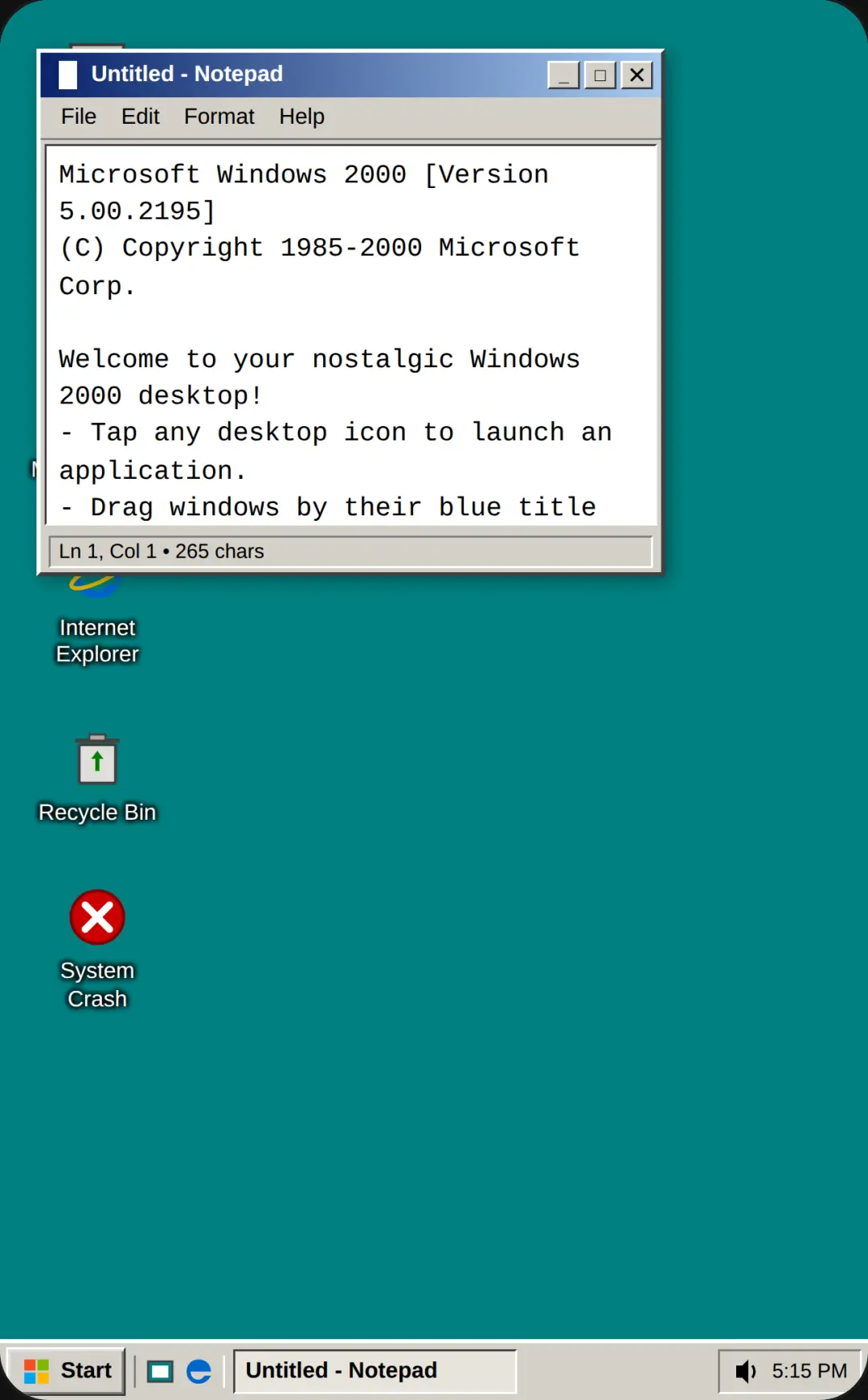 Windows 2000 Professional Simulator cover
