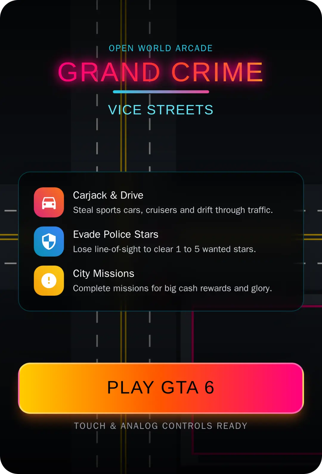 Grand Crime: Vice Streets cover
