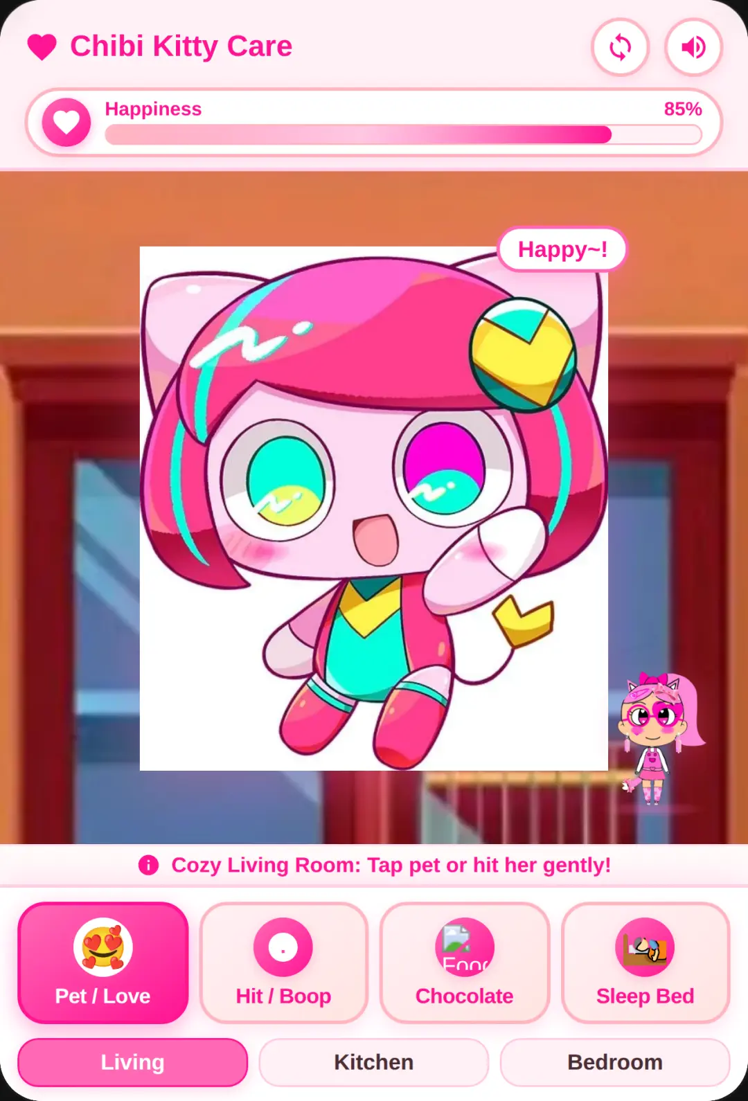 Pink Pet Care - Chibi Kitty cover