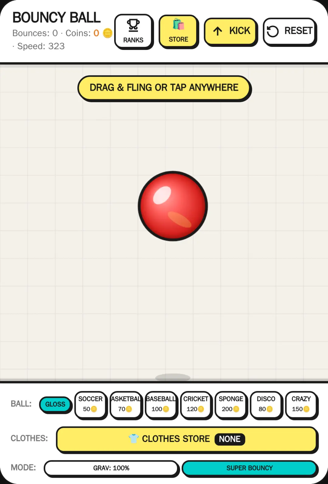 Bouncy Ball game by Devansh cover