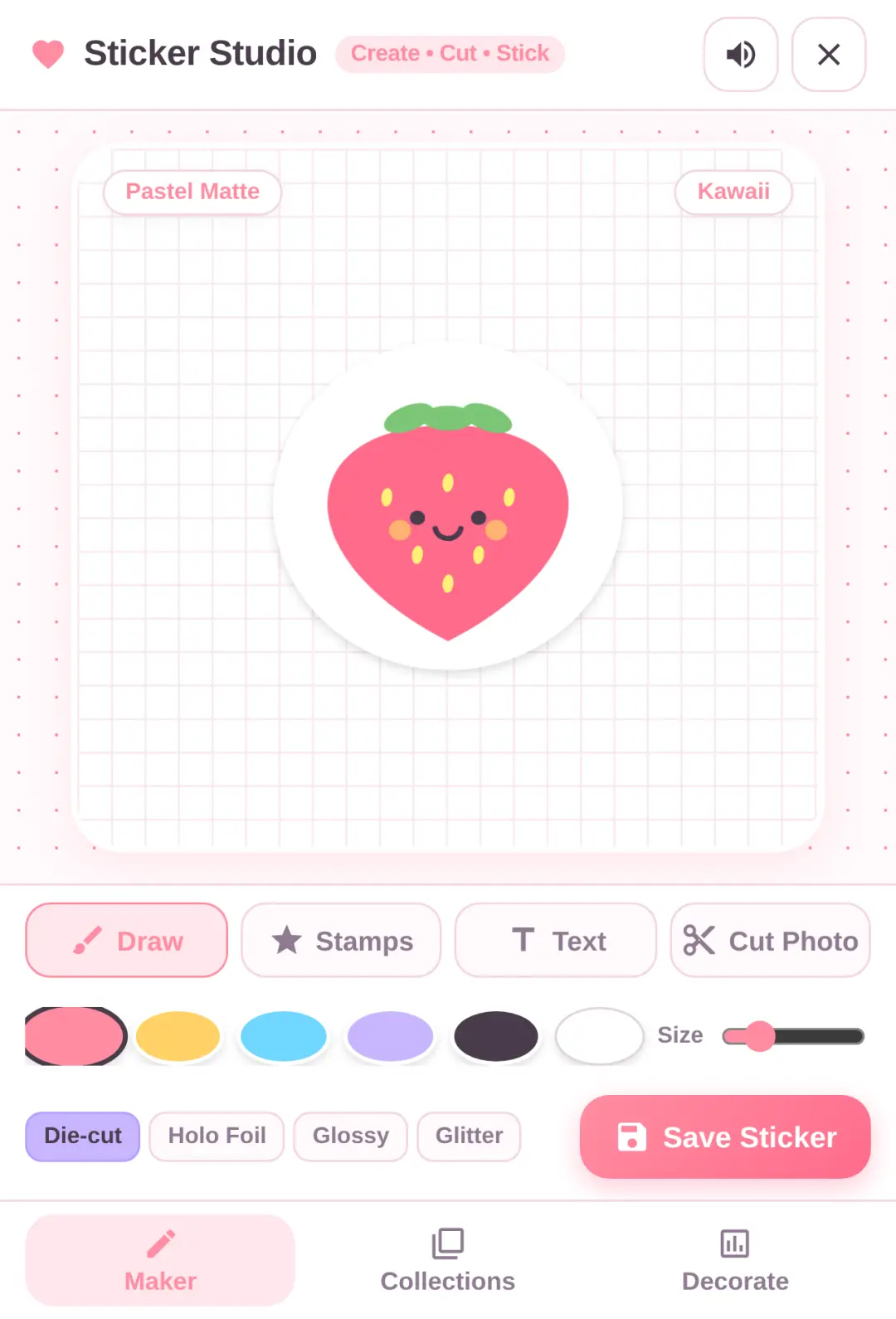 Sticker maker🍭 cover
