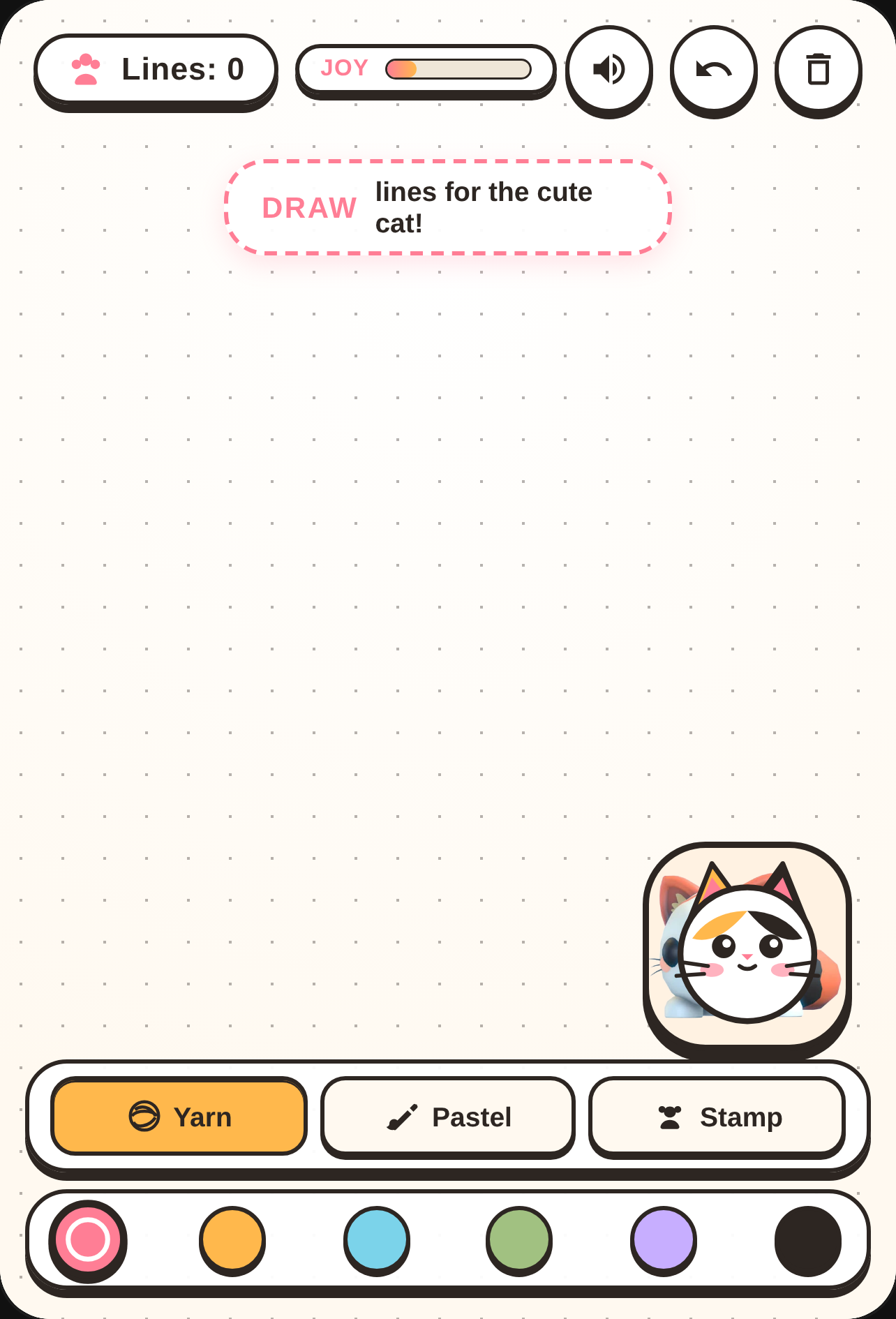 Cute Cat Doodle cover